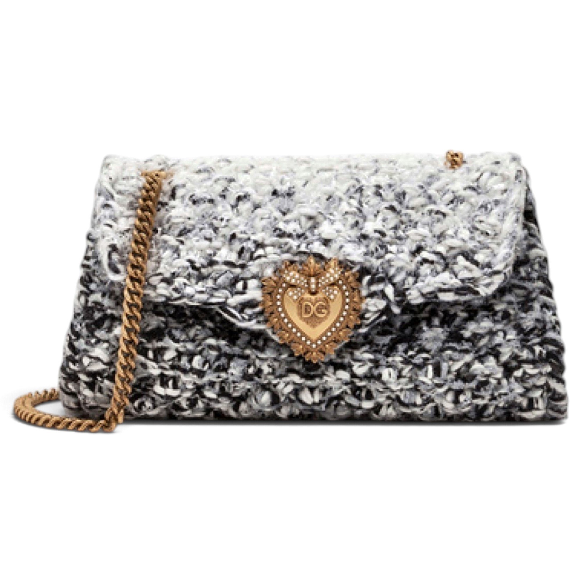 Dolce & Gabbana Devotion wool handbag