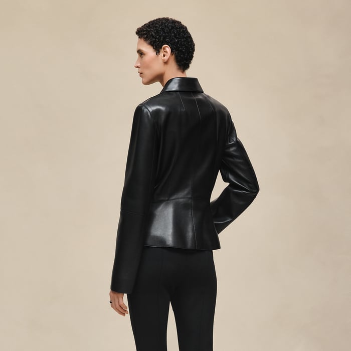 Noir Veste Équestre
