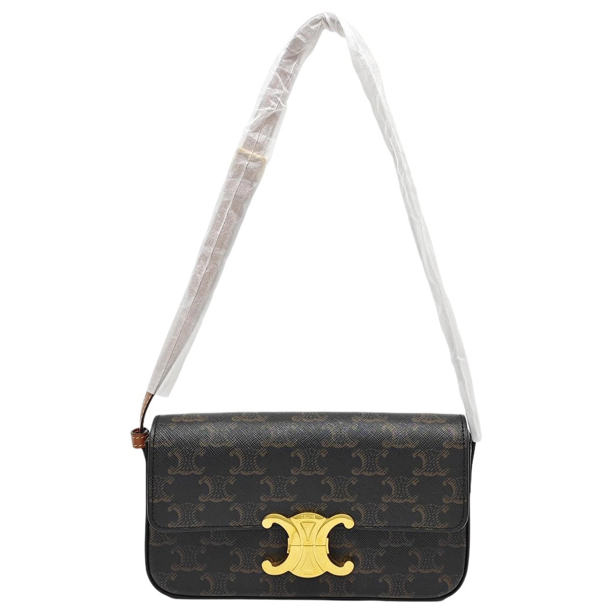 Triomphe leather handbag