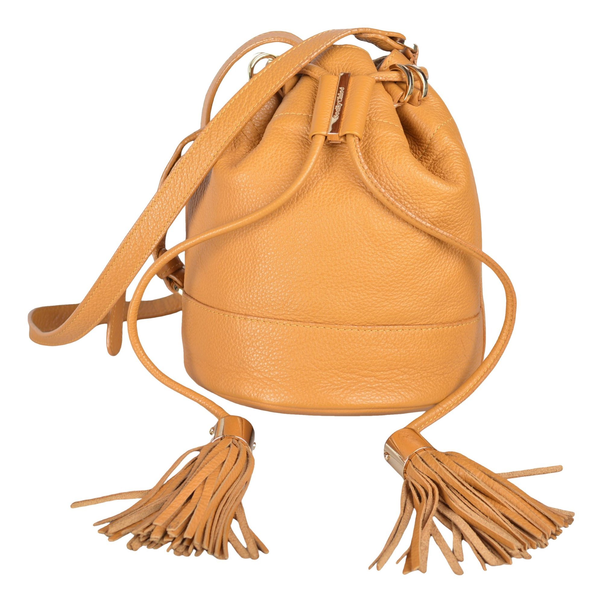 Leather handbag
