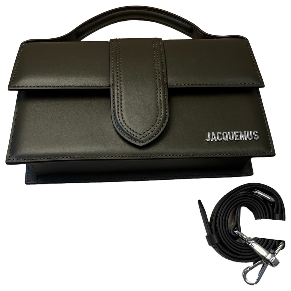 Jacquemus Le Grand Bambino leather handbag