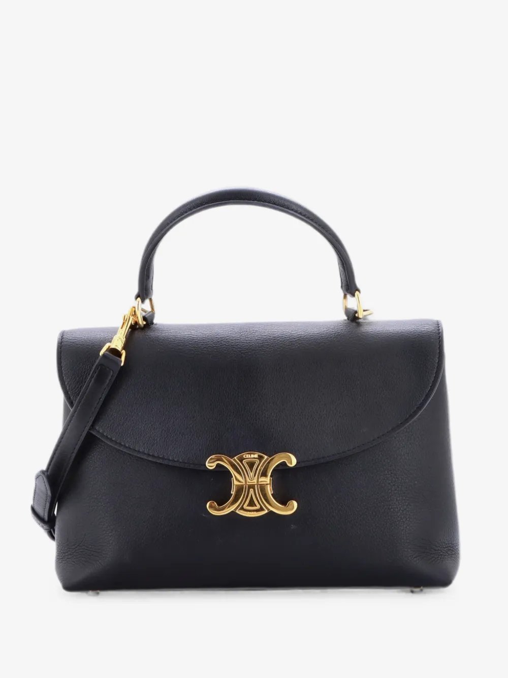 Nino Top Handle Bag Leather Medium satchel