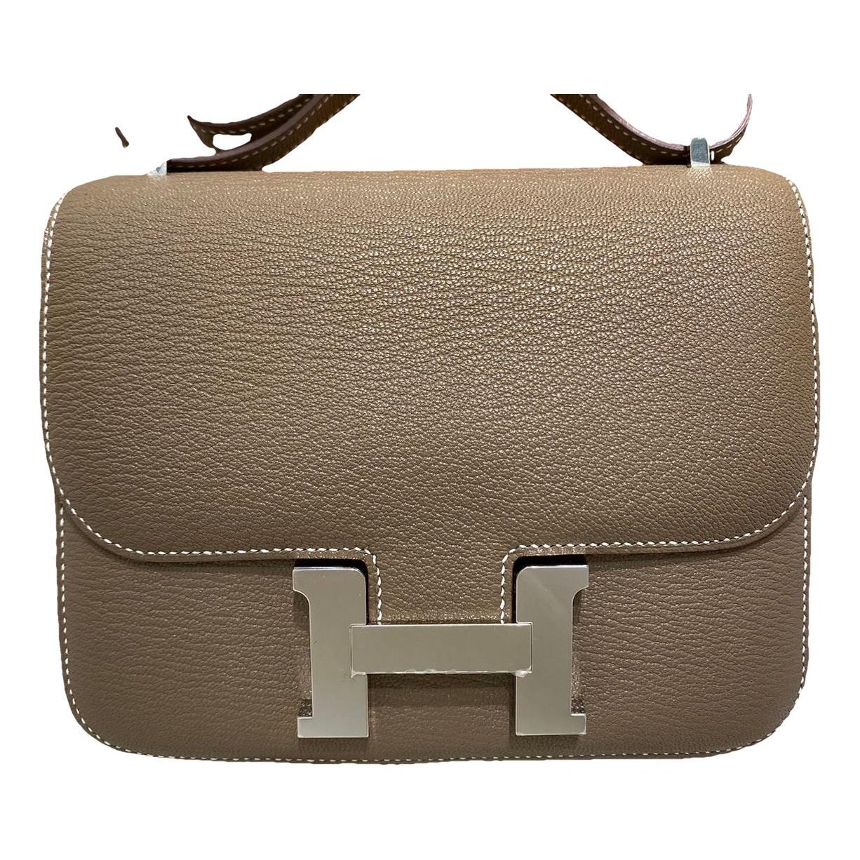 Hermes Constance Handbag Gris Elephant