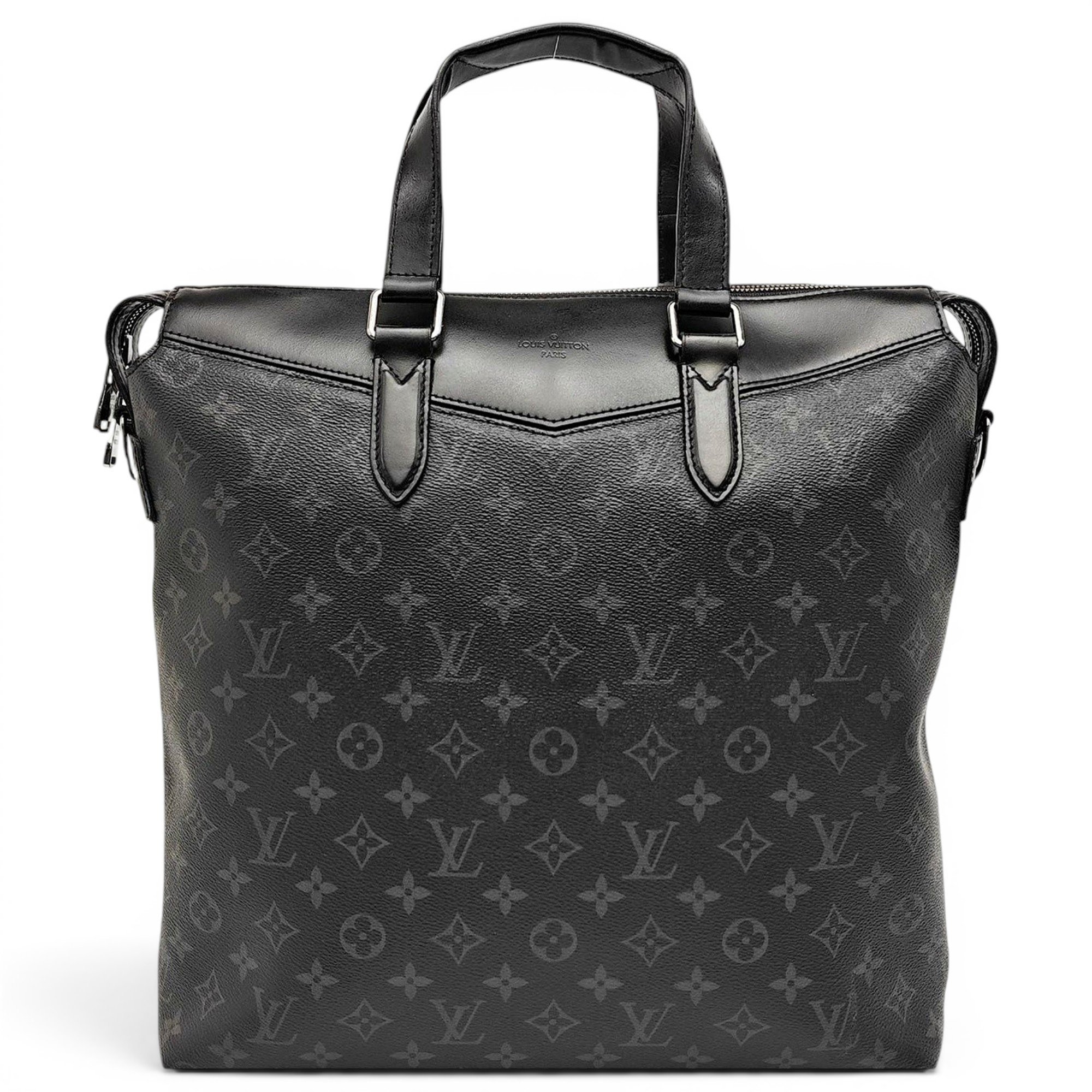 Explorer plissé leather handbag