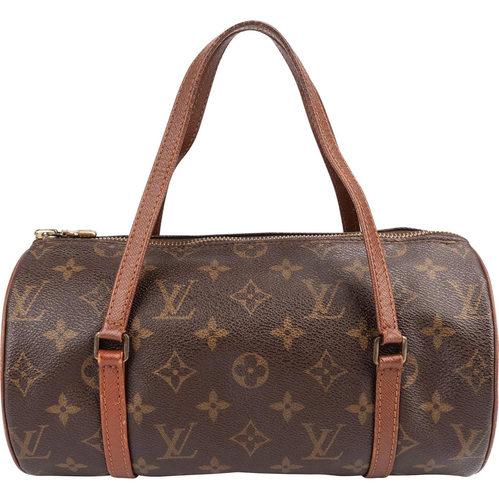 Papillon leather handbag