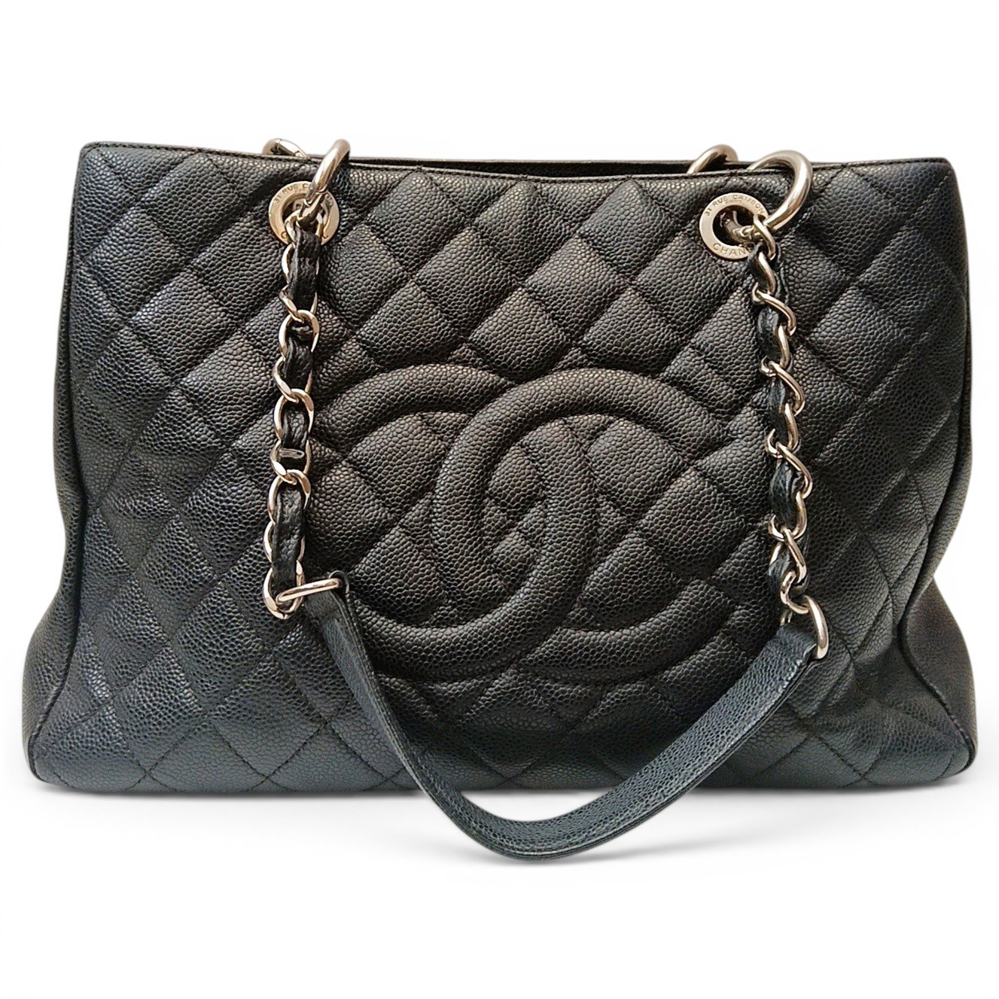 Grand shopping leather handbag