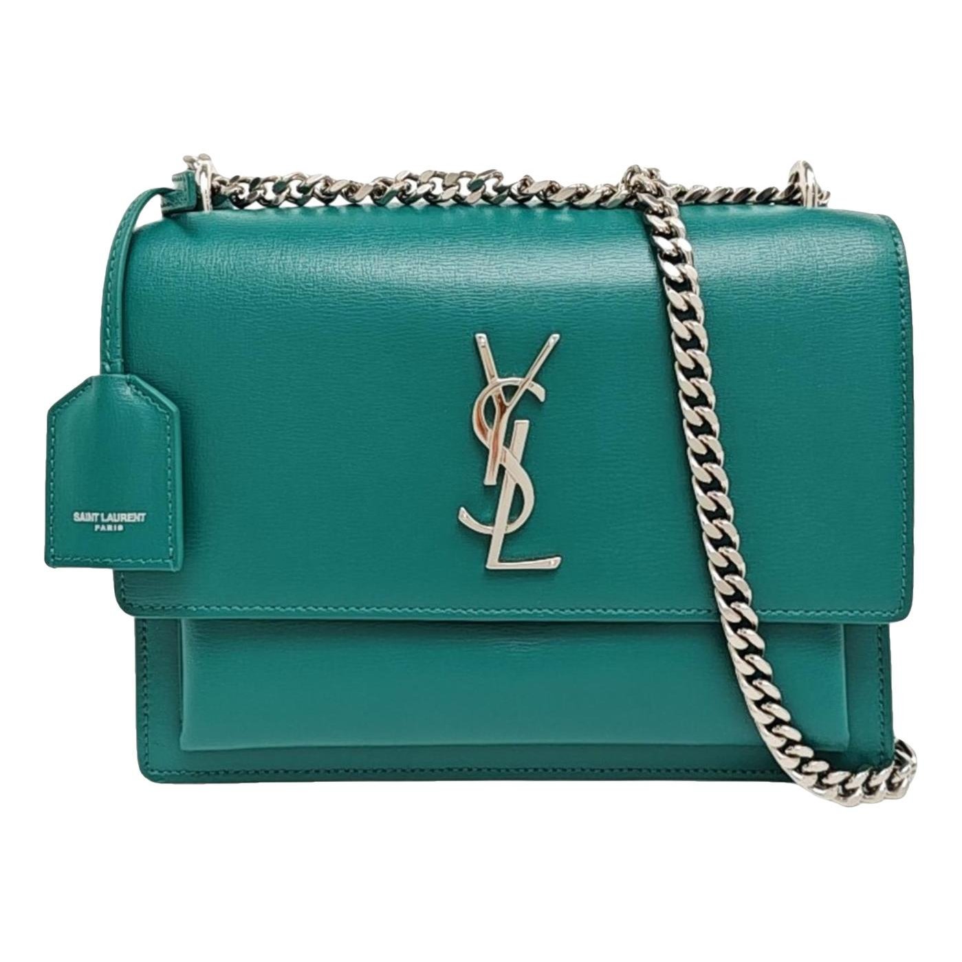 Sunset leather handbag