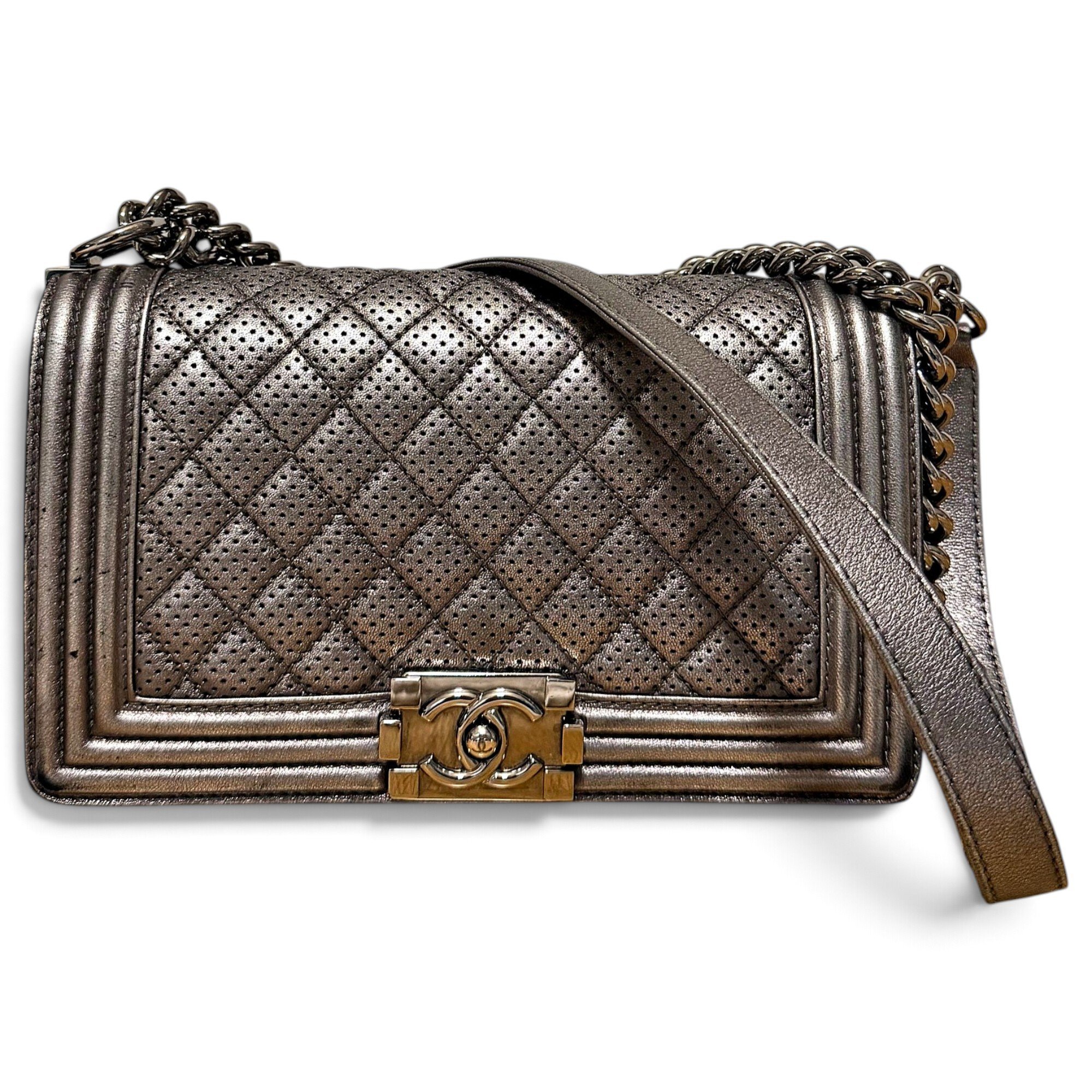 Boy leather handbag
