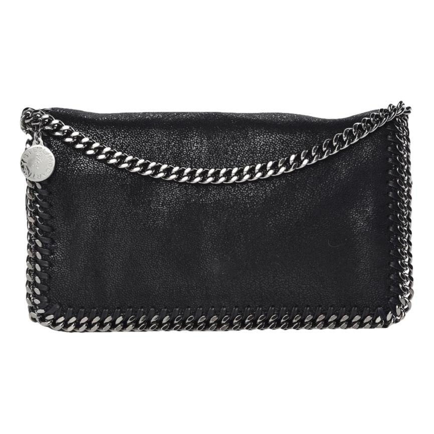 Falabella vegan leather clutch bag