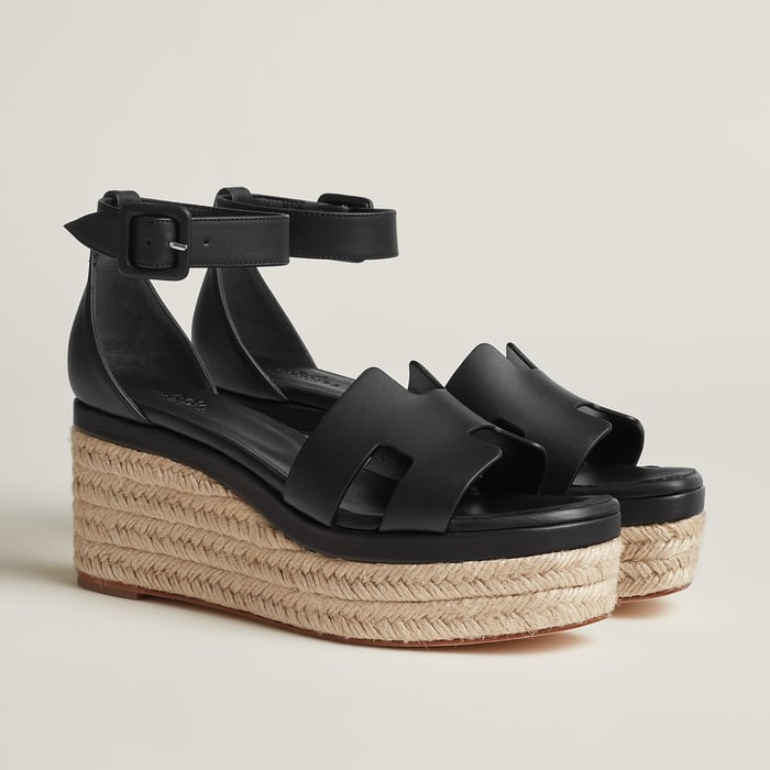 Noir Elda Espadrille