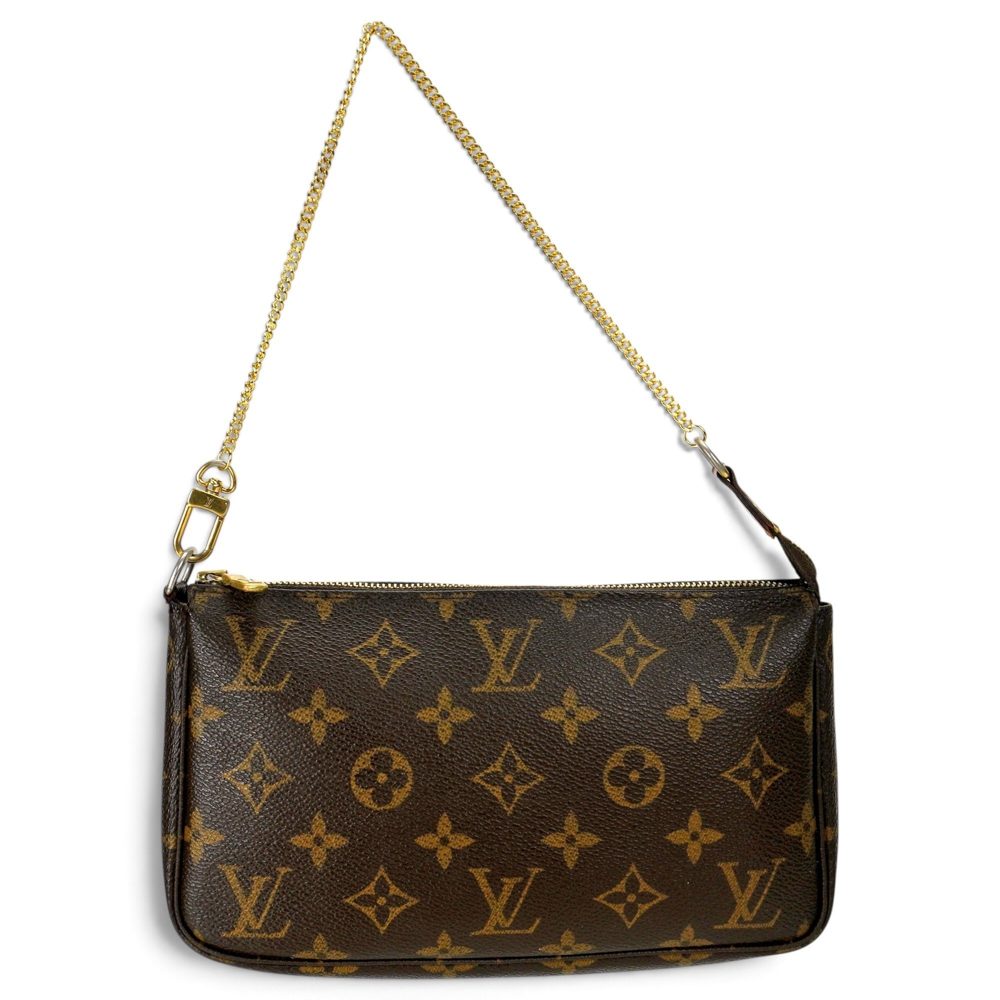 Pochette Accessoire leather handbag