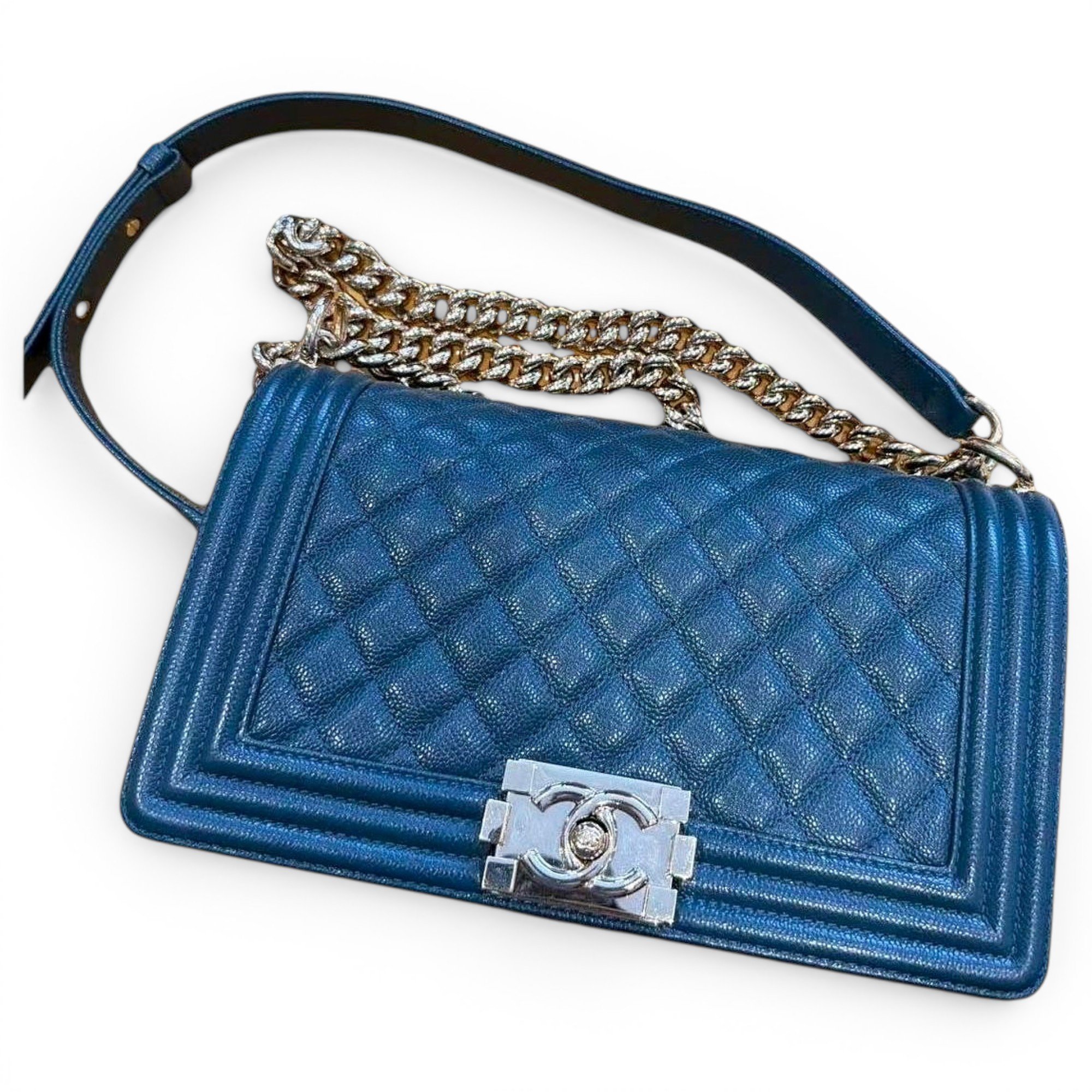 Boy leather handbag