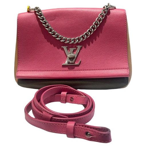 Lockme leather handbag