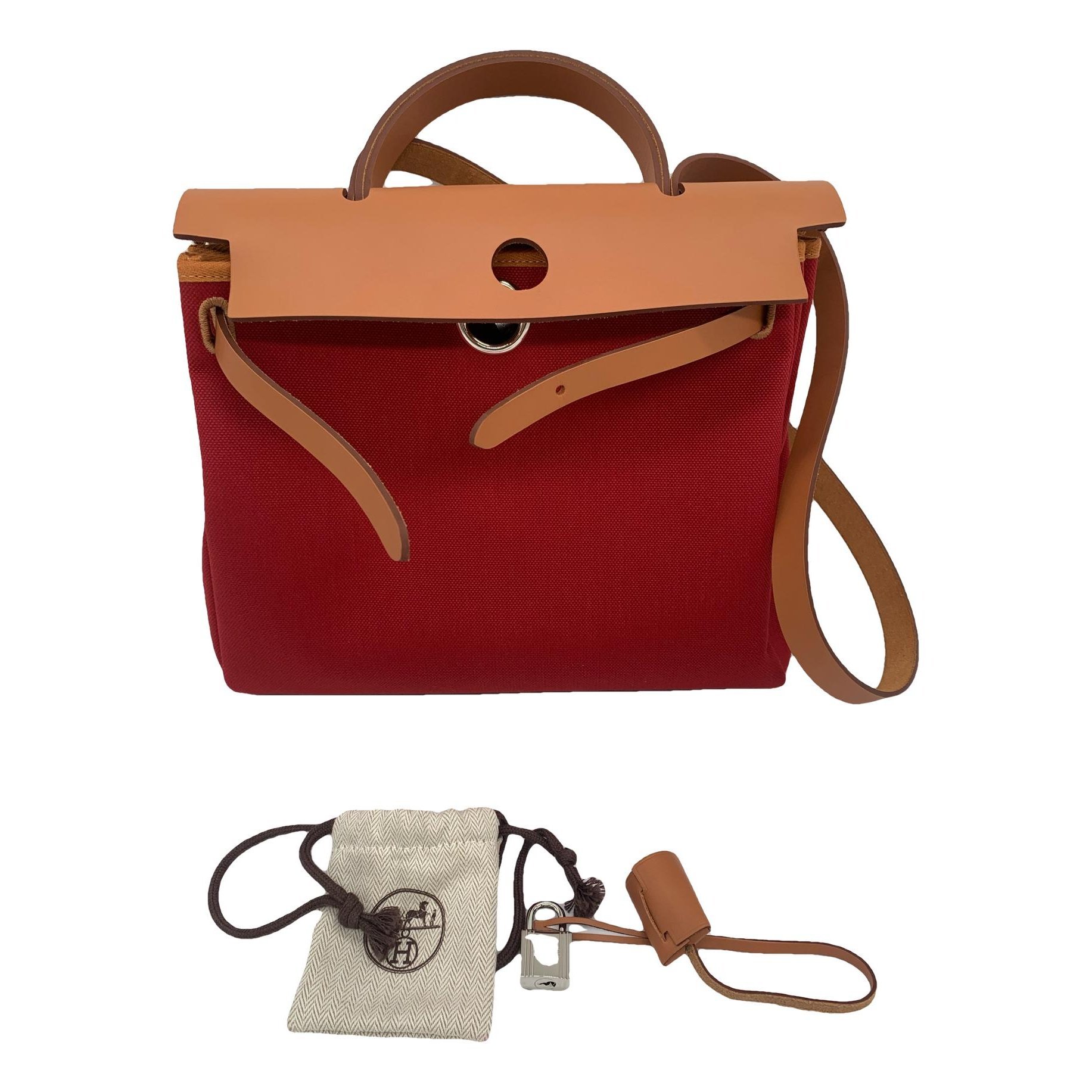 Herbag leather handbag