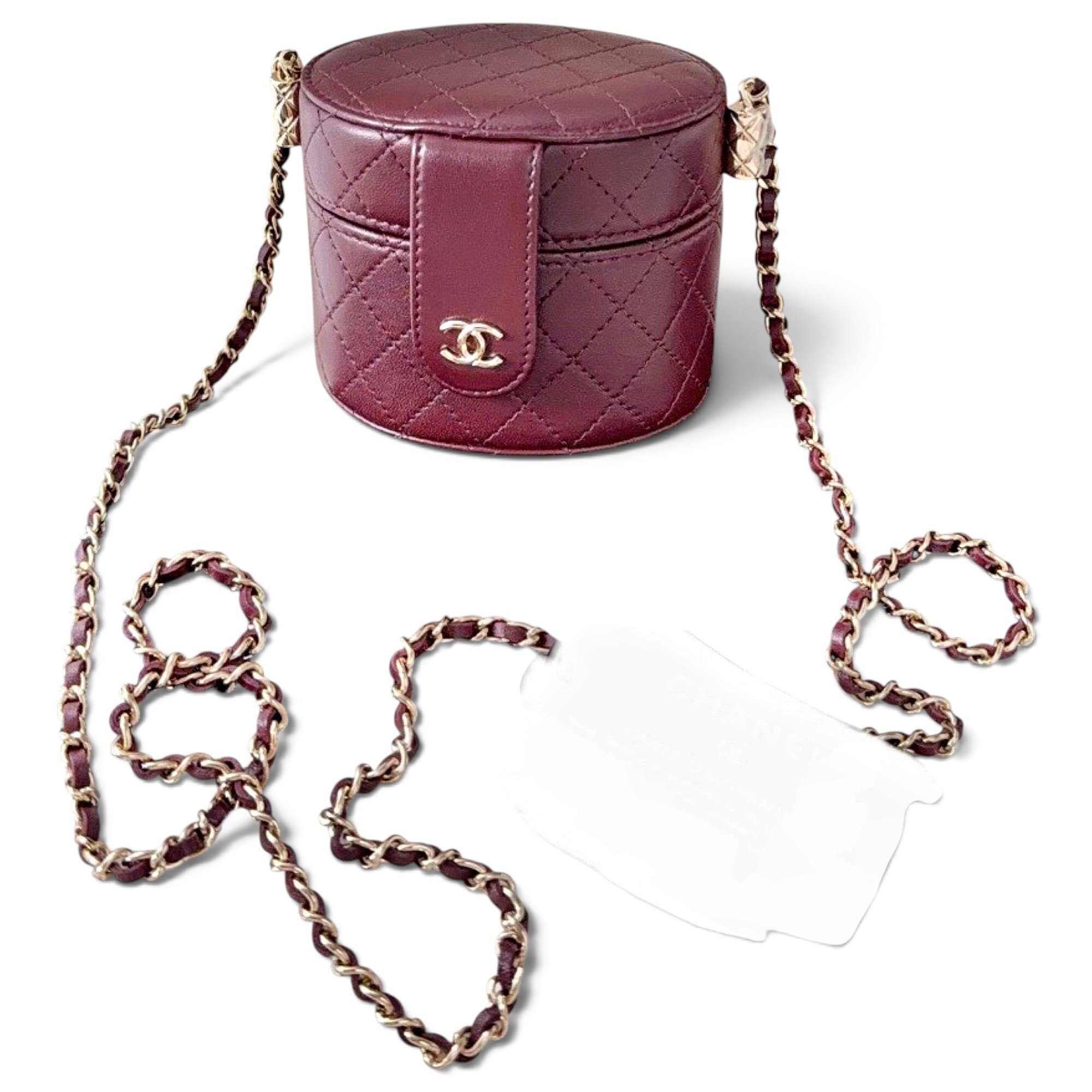 Vanity leather mini bag