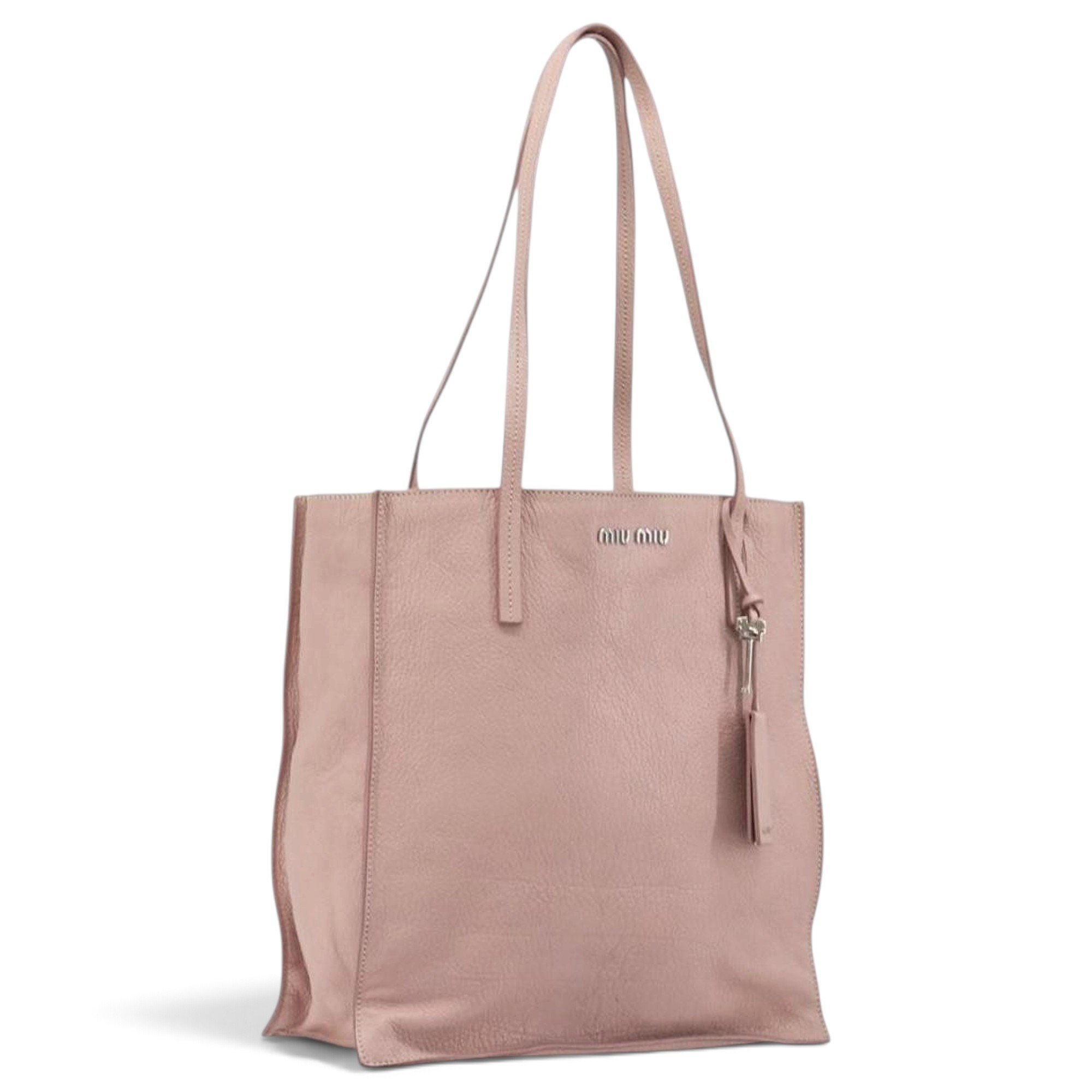 Leather tote