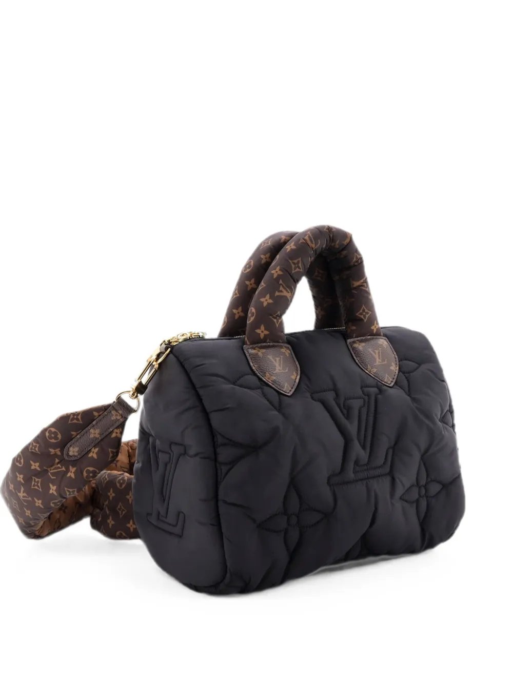 Speedy Bandouliere Bag Monogram Quilted Econyl Nylon 25 shoulder bag