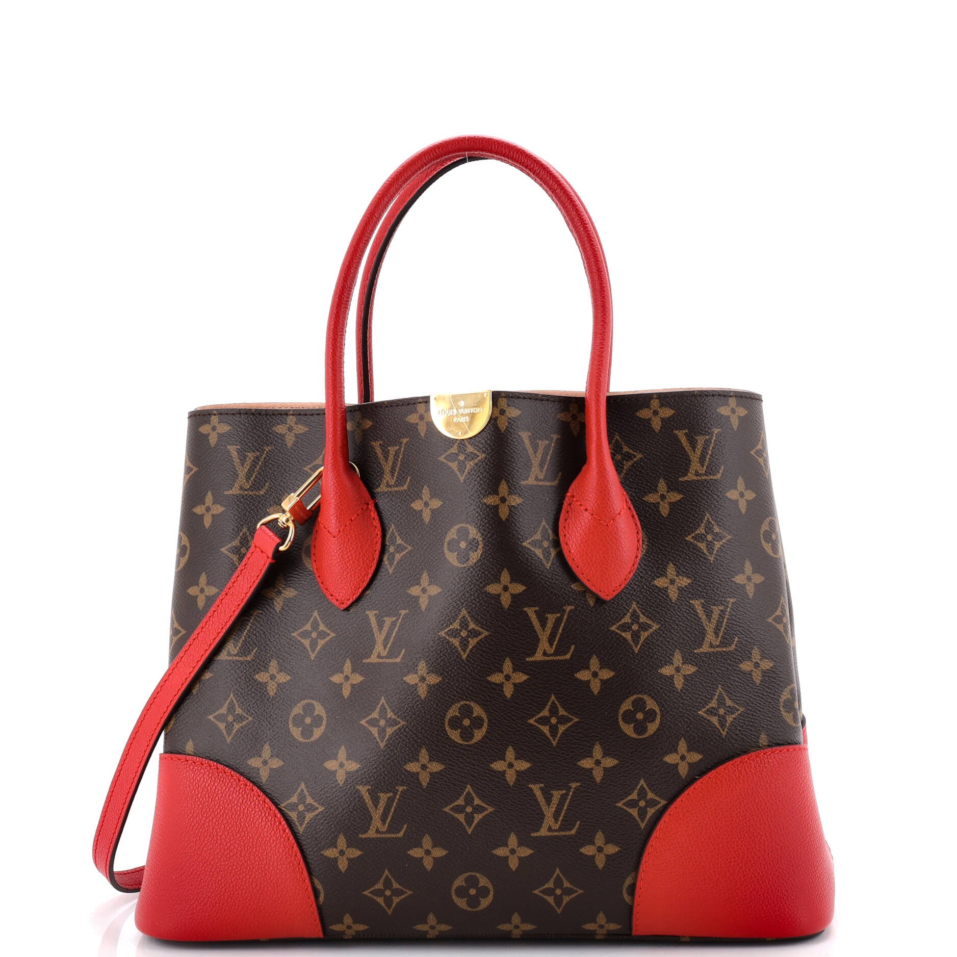 Flandrin Handbag Monogram Canvas and Leather