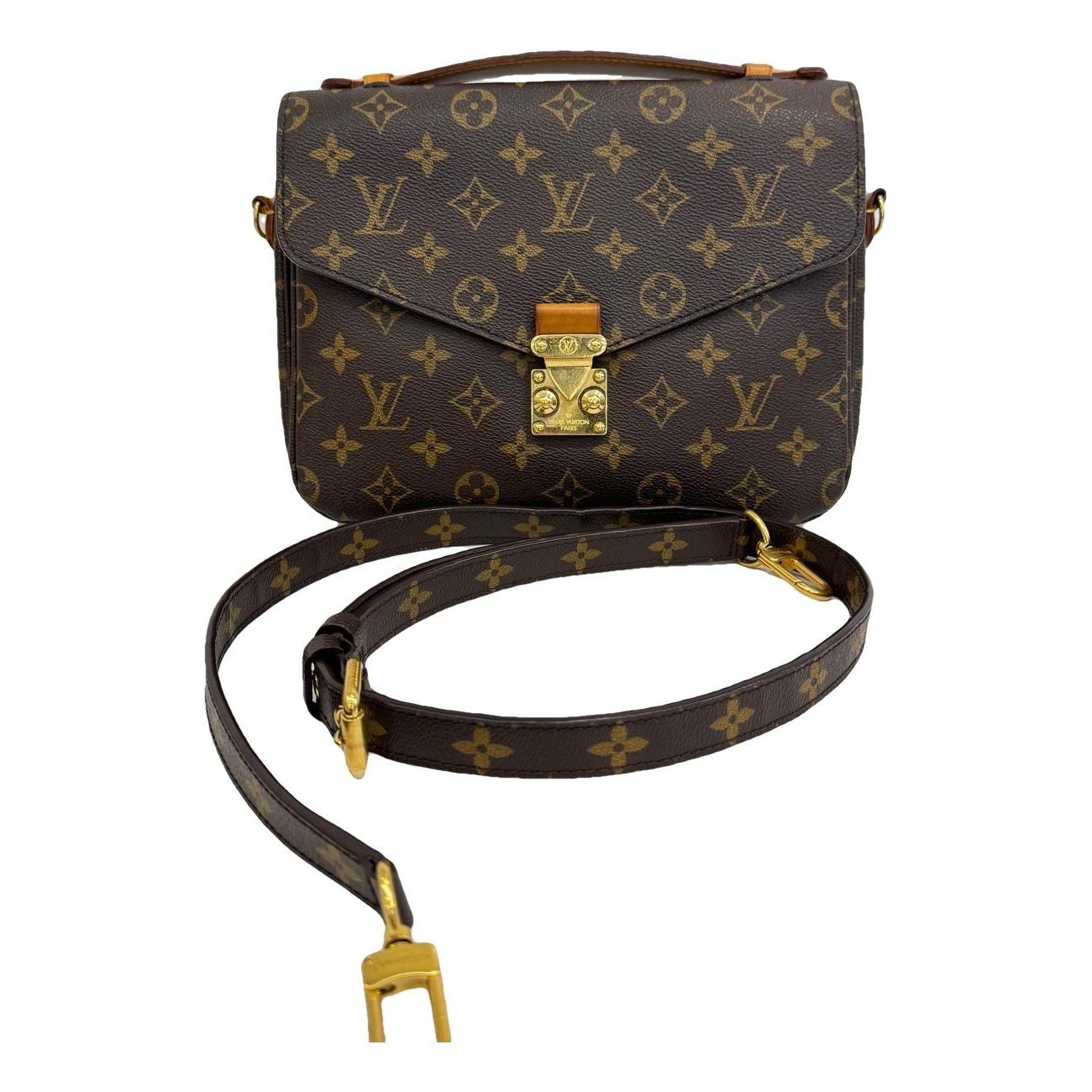 Metis leather handbag