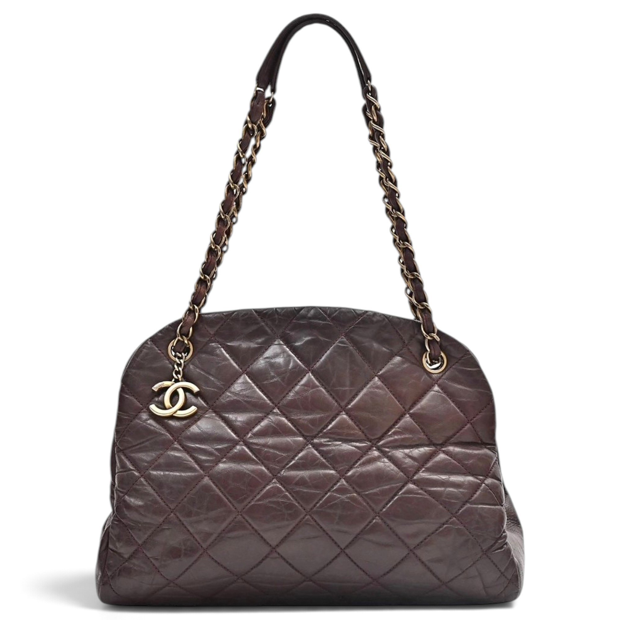 Mademoiselle leather handbag