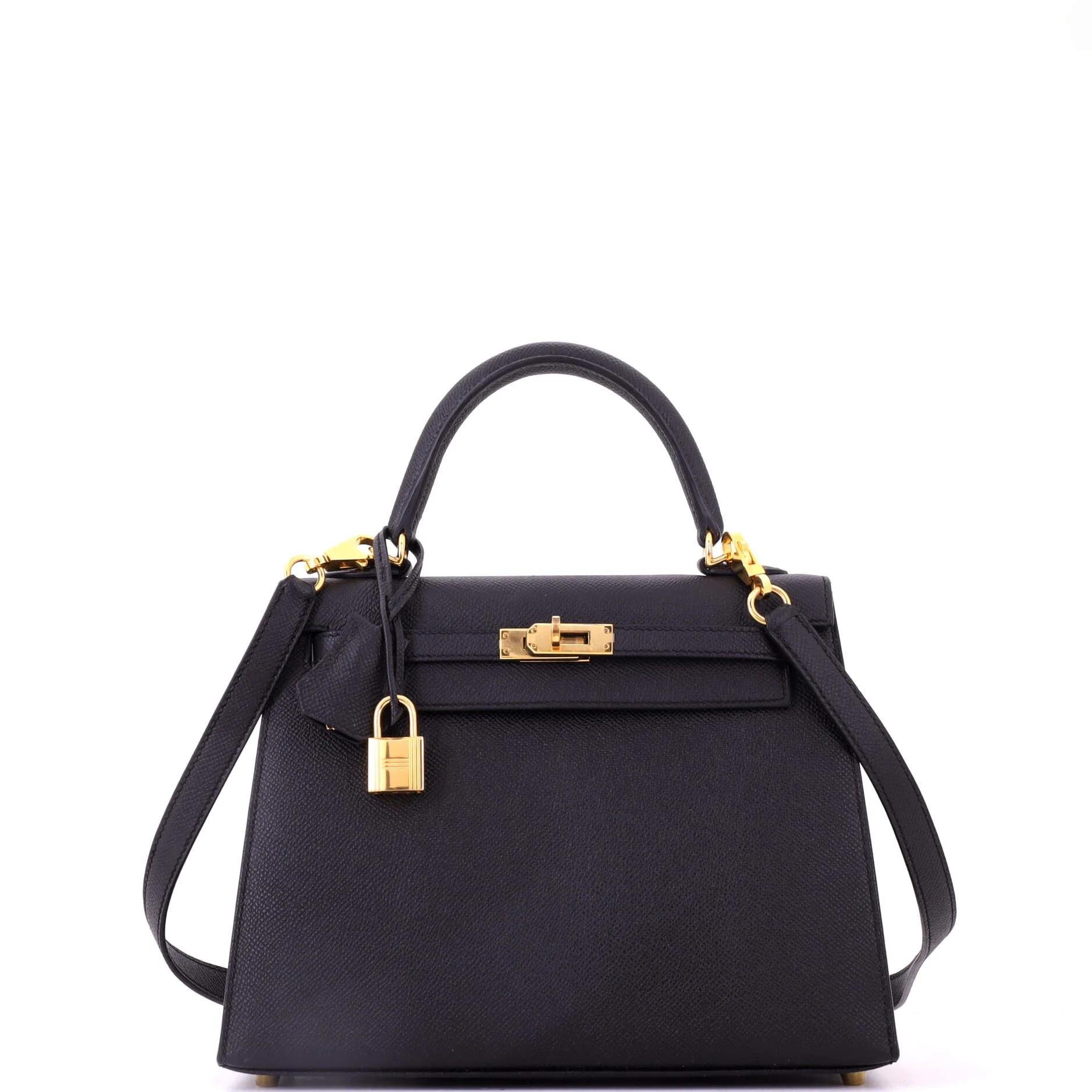 Kelly 25 leather handbag