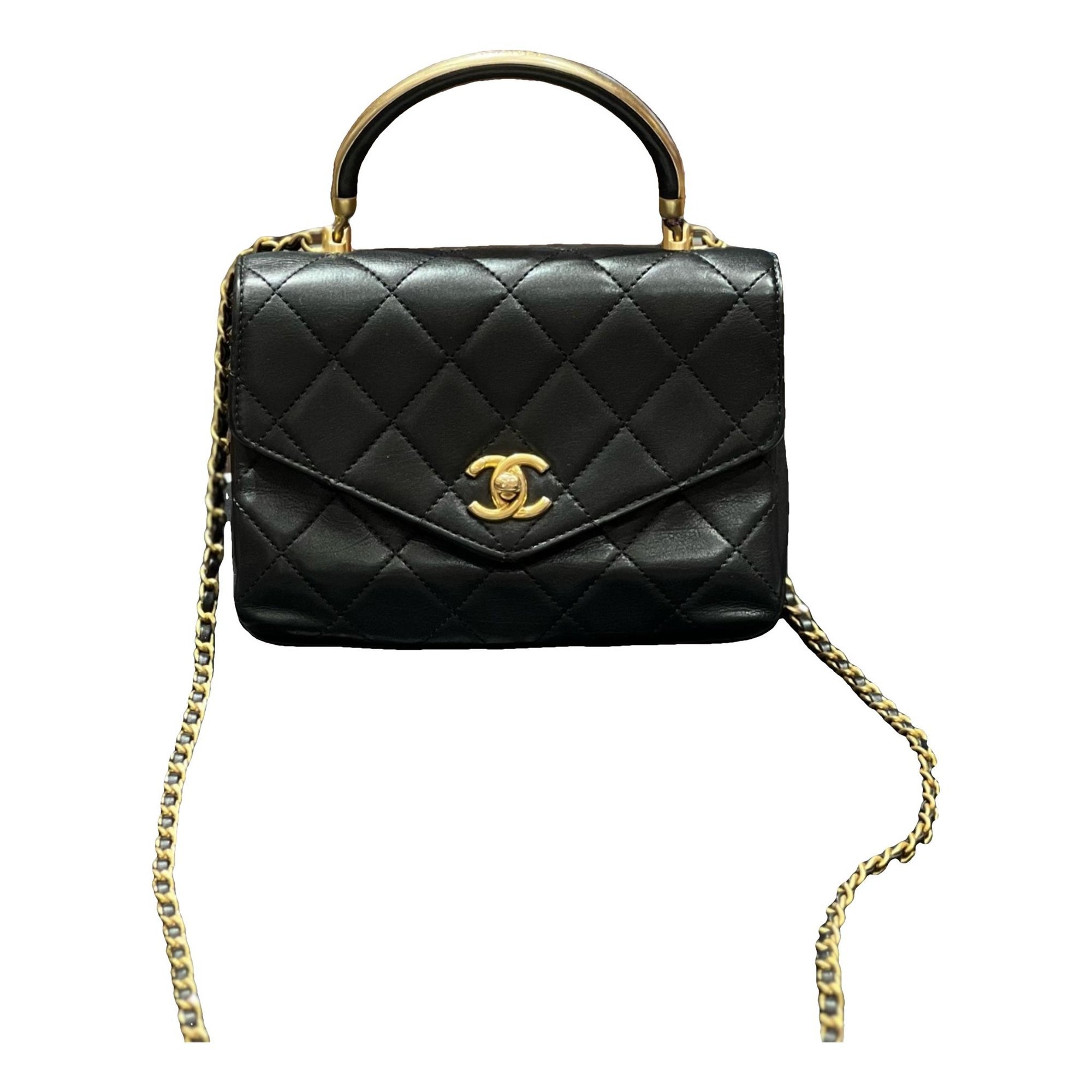Coco Handle leather handbag