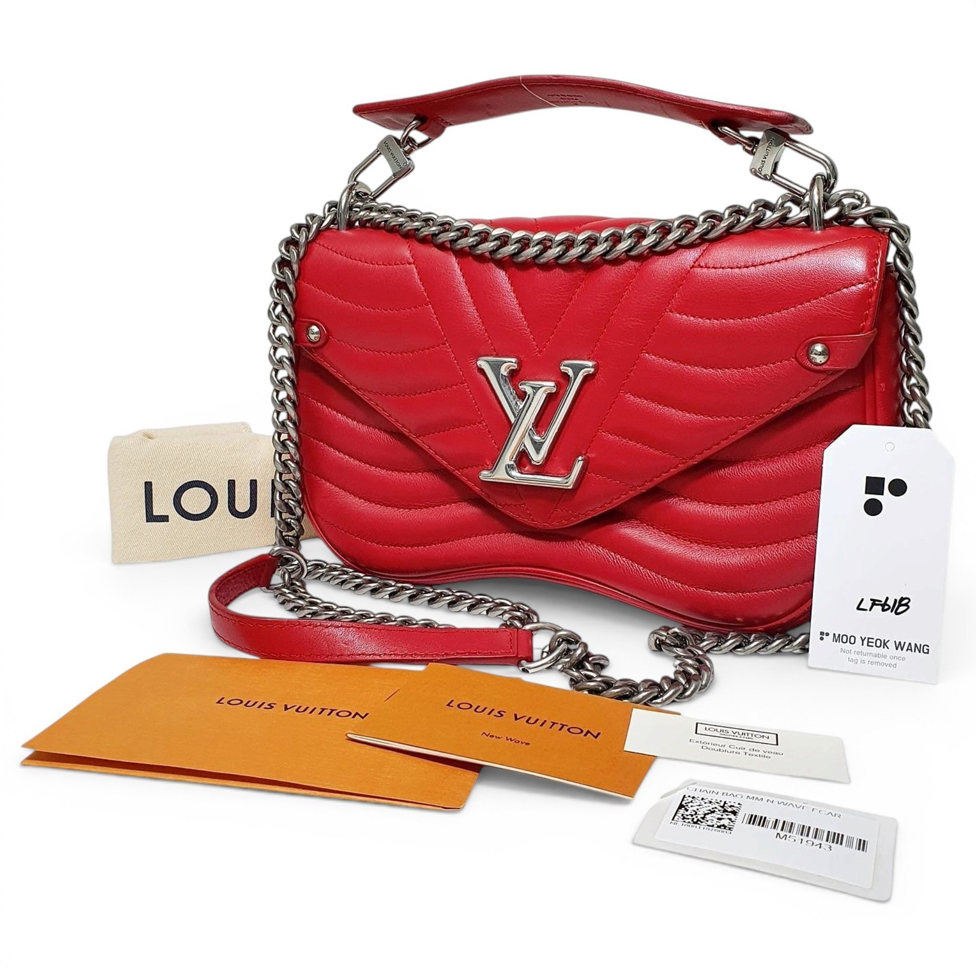 Leather handbag