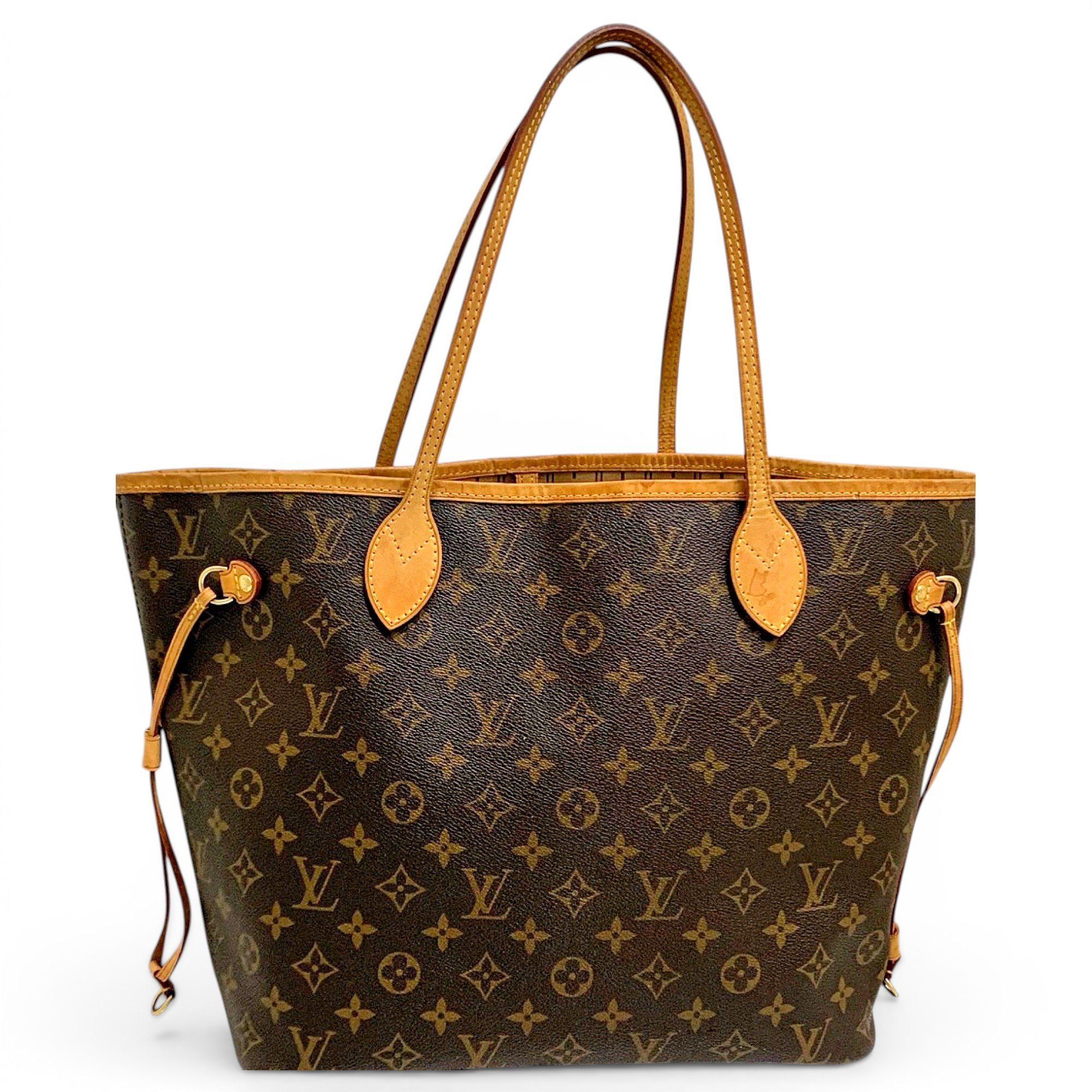 Neverfull leather tote