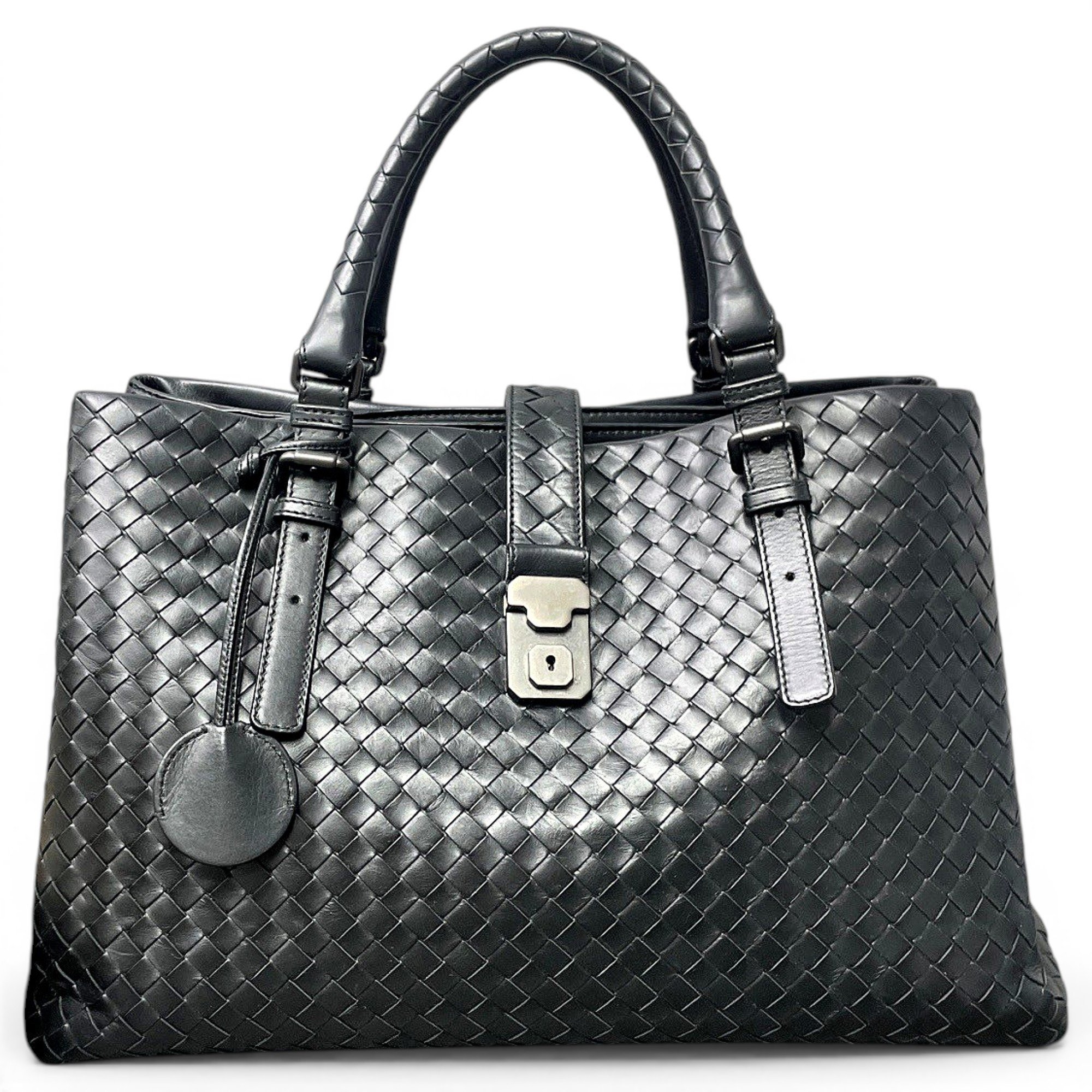 Bottega Veneta Roma leather handbag
