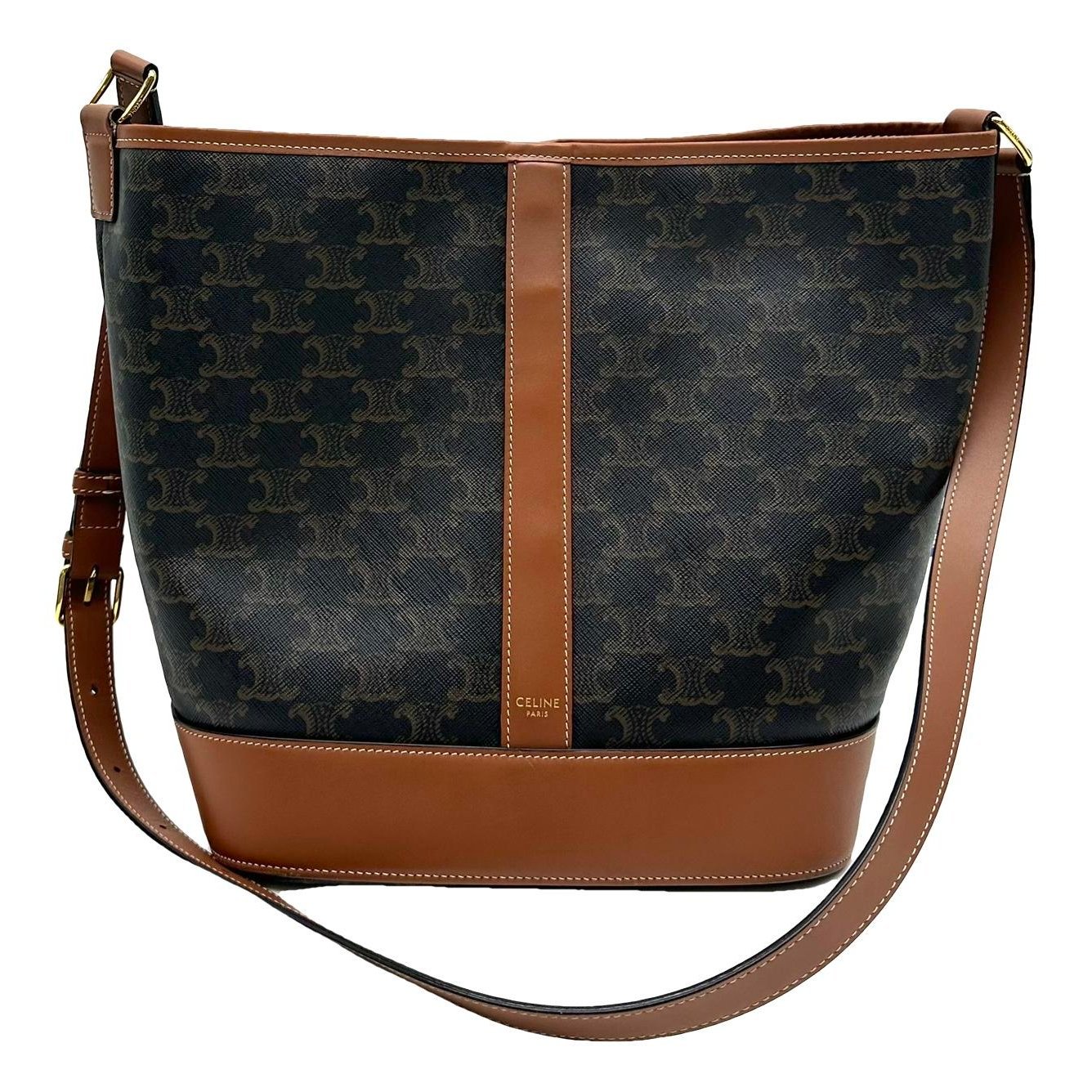 SAC SEAU leather handbag