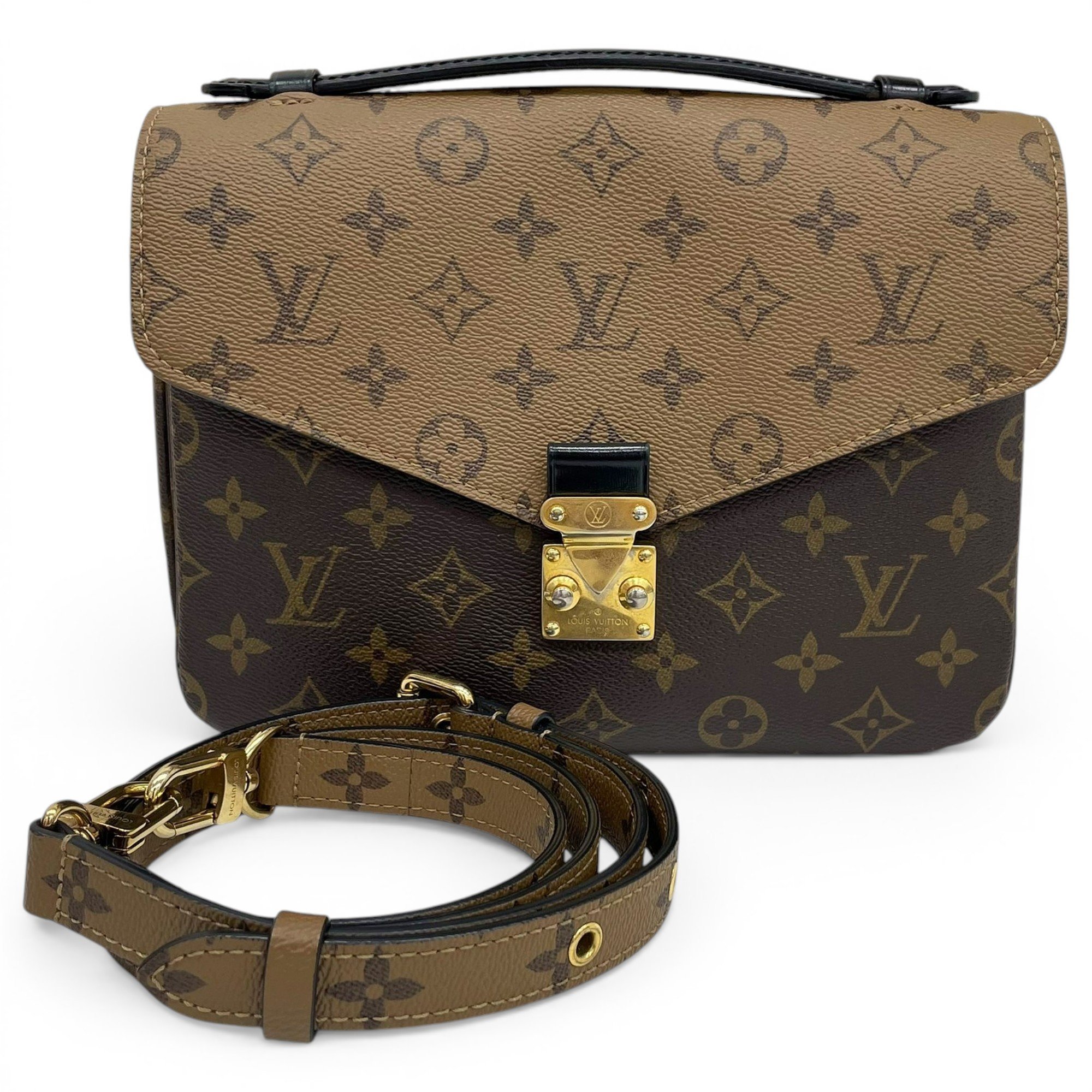 Metis leather handbag