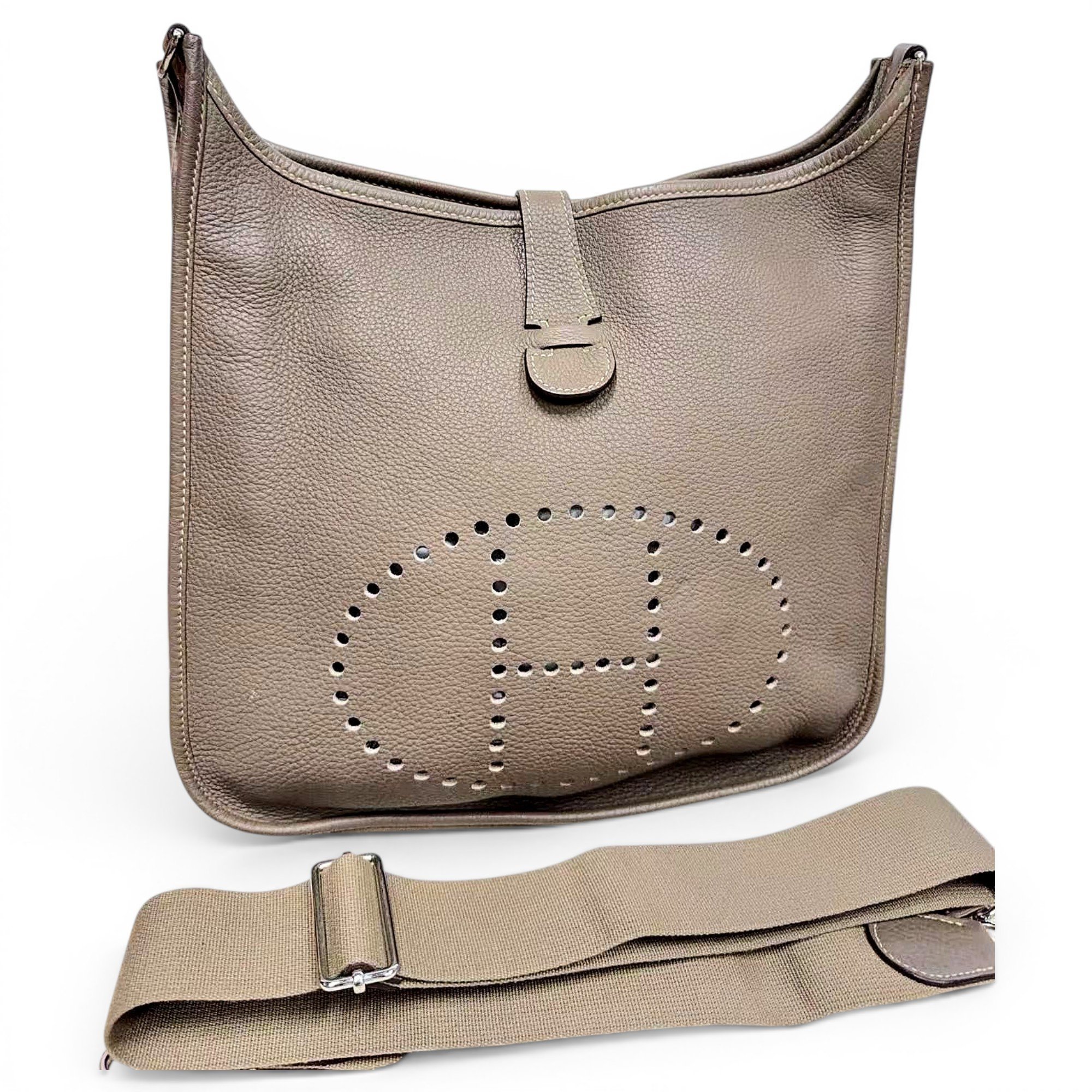 Evelyne leather crossbody bag
