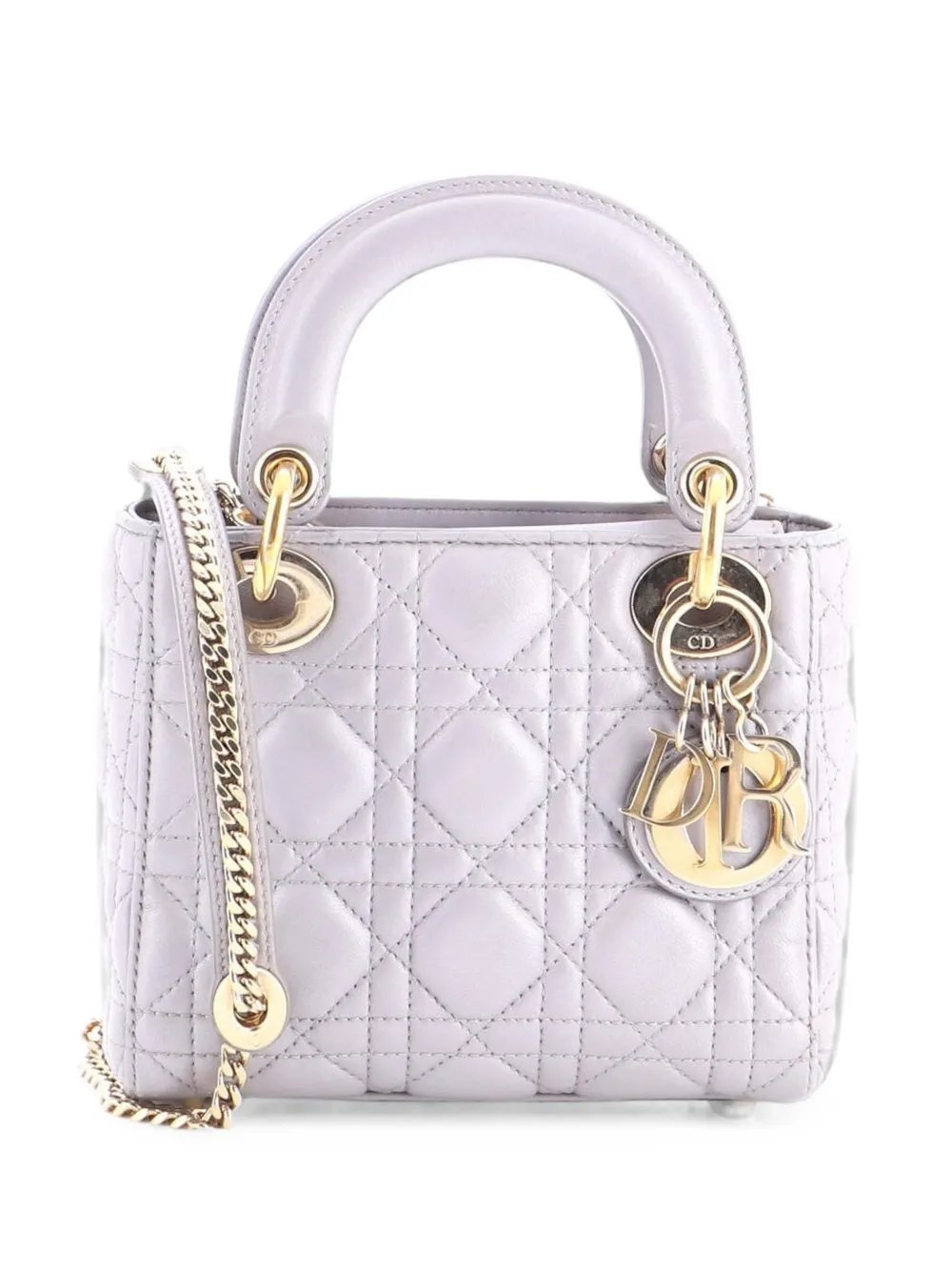 Dior Lady Dior Chain Bag Cannage Quilt Lambskin Mini satchel