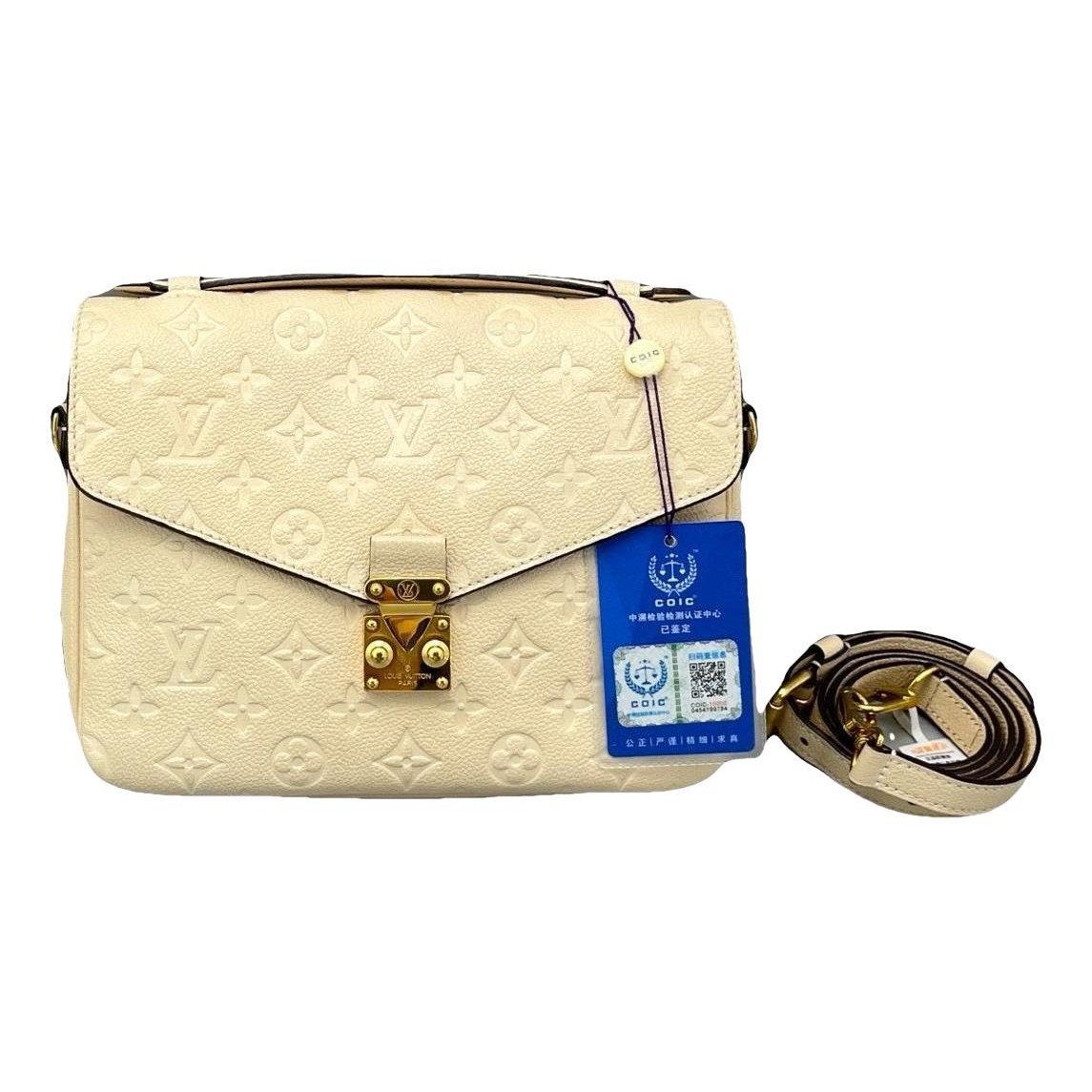 Metis leather handbag