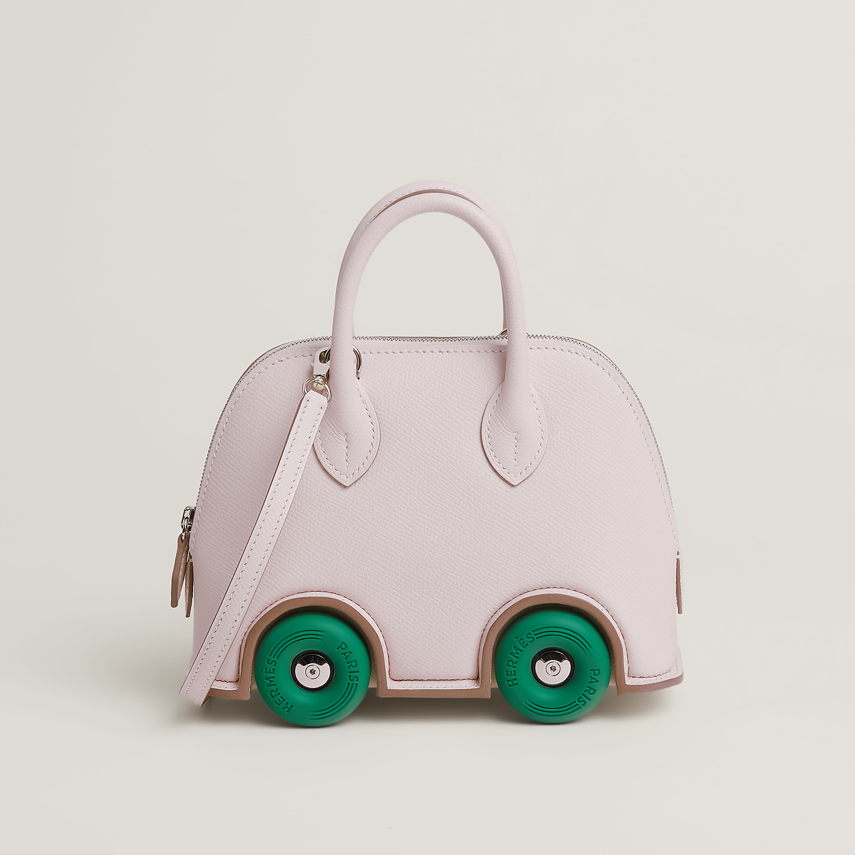 Bolide on Wheels bag in Mauve Pâle
