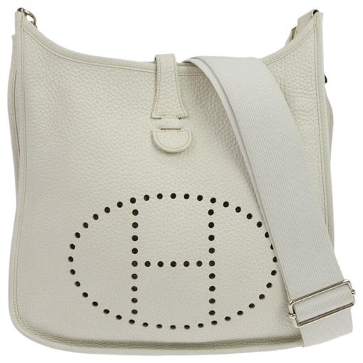 Evelyne leather handbag