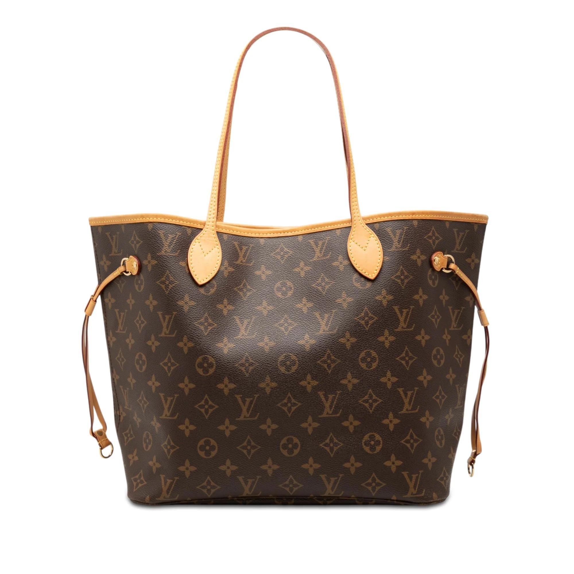 Neverfull leather tote