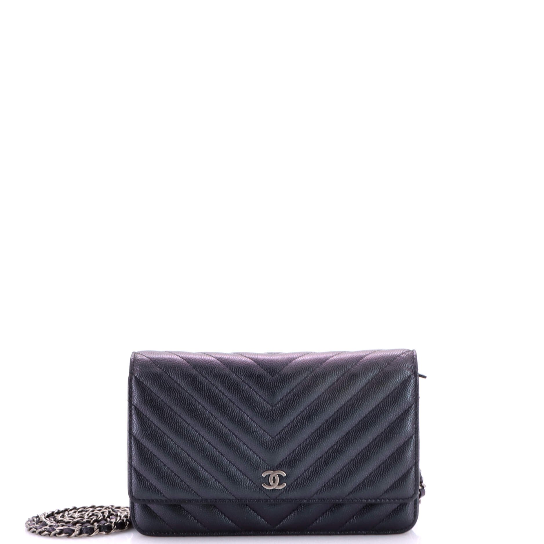 Wallet on Chain Chevron Caviar
