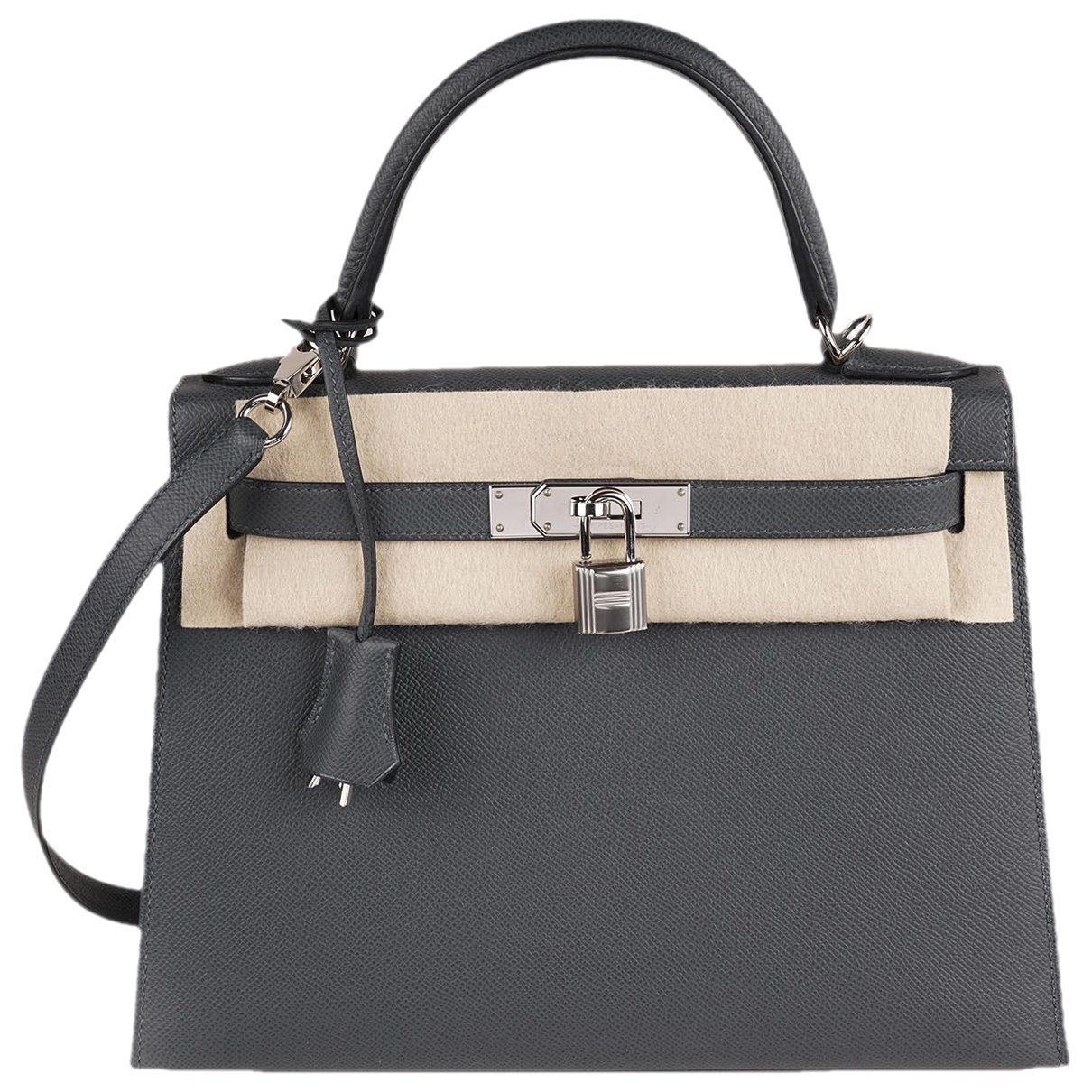 Hermes Kelly 25 leather handbag