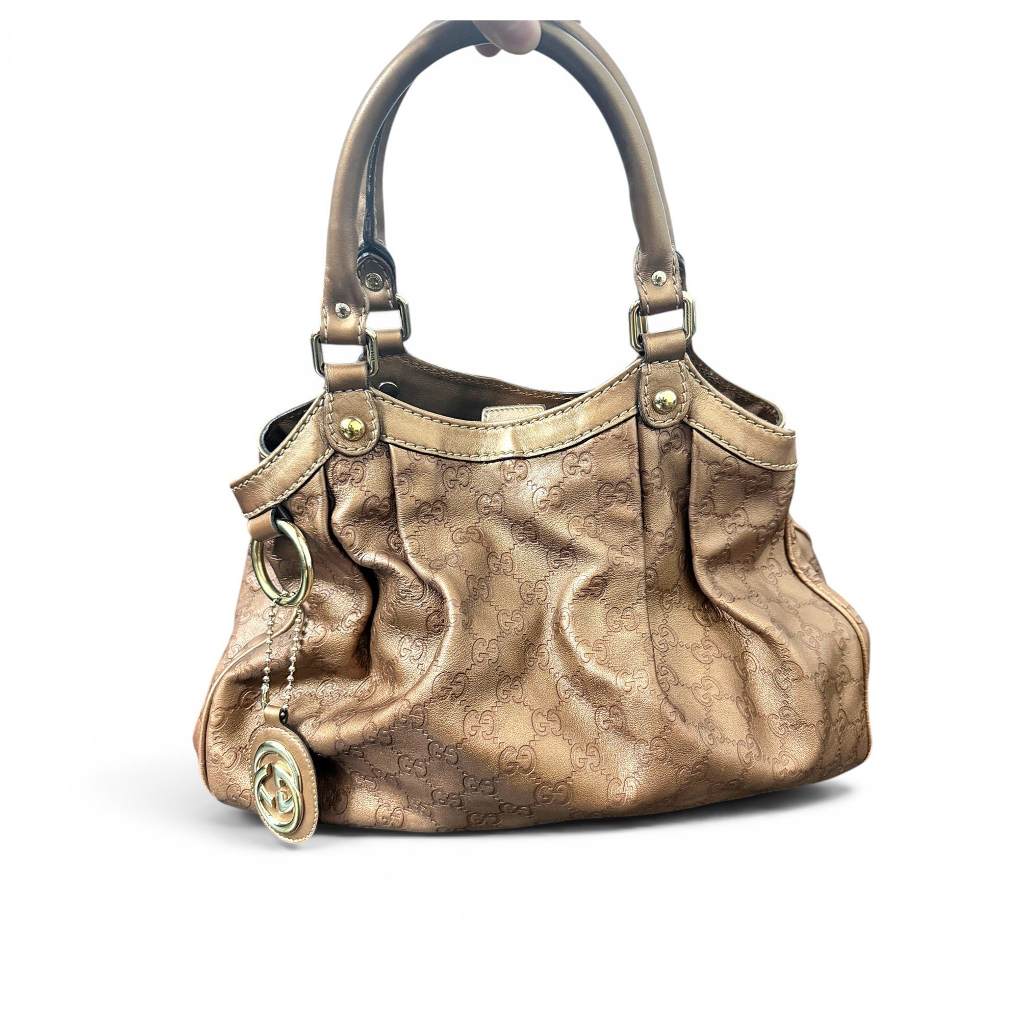 Sukey leather handbag