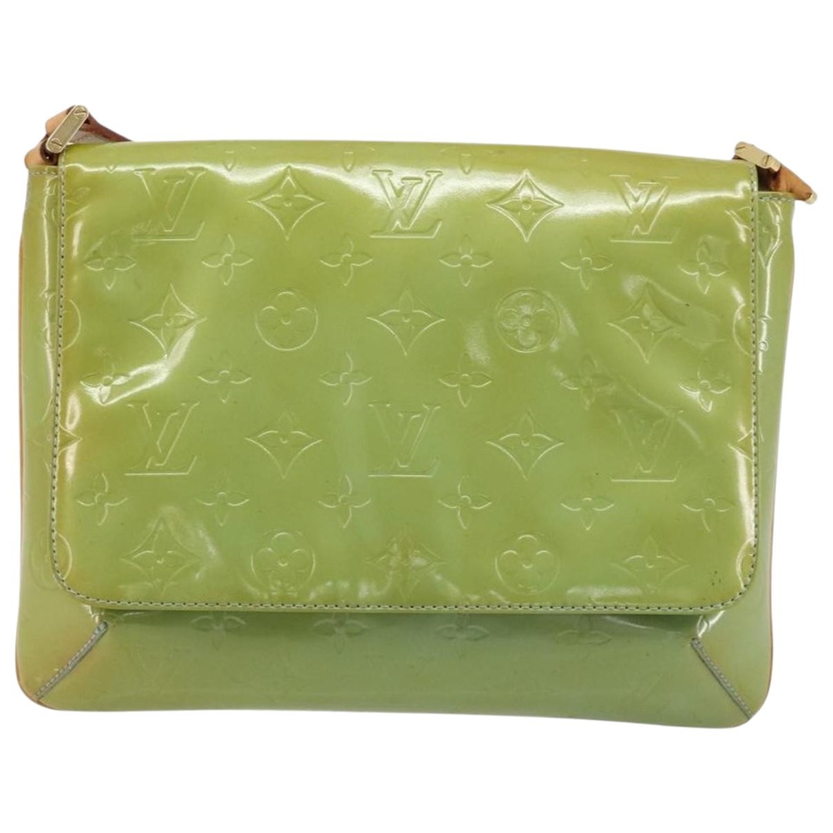 Thompson patent leather handbag