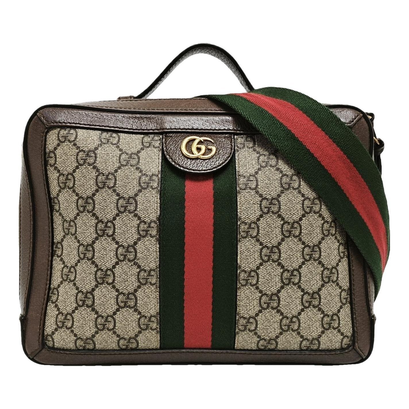 Ophidia leather handbag