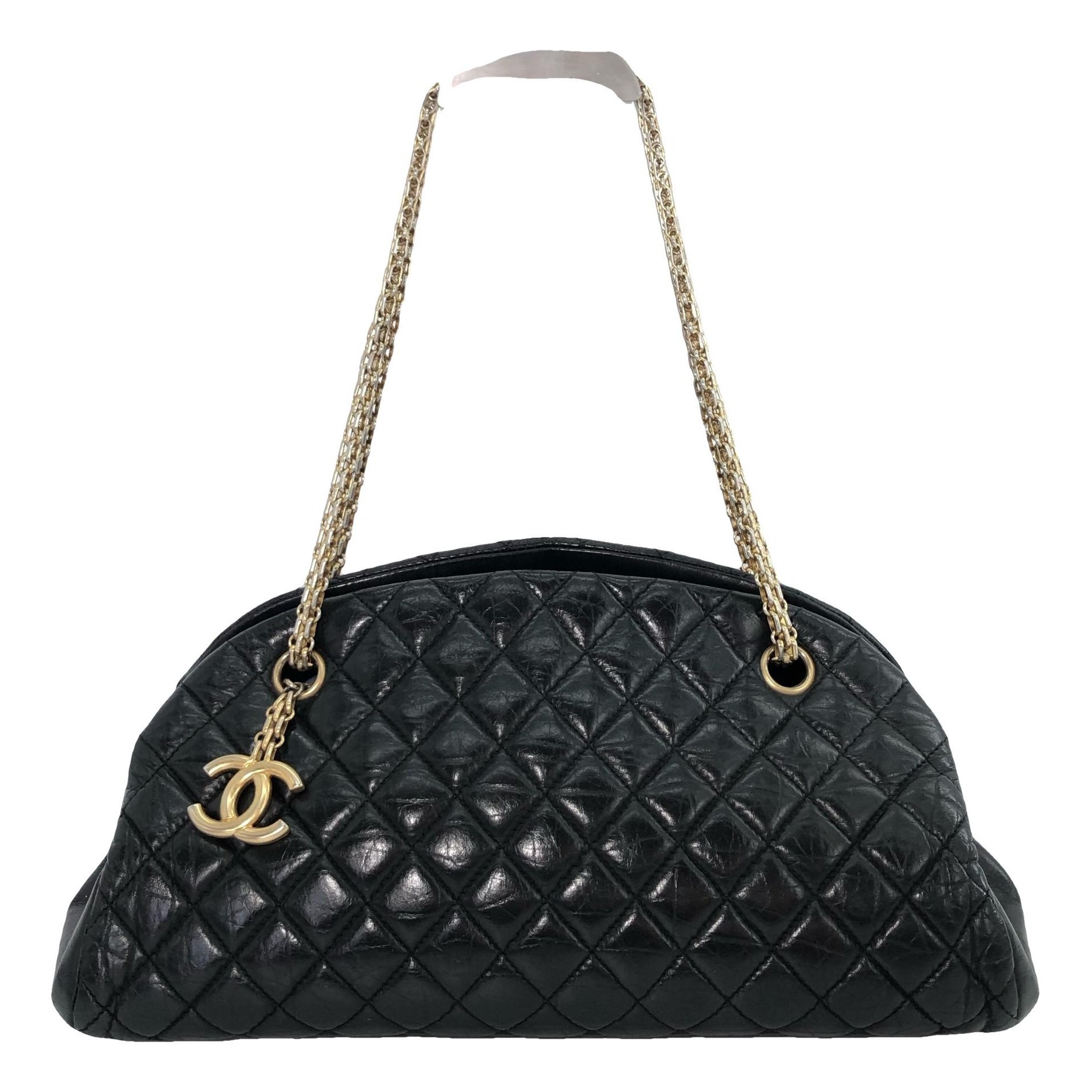Mademoiselle leather handbag