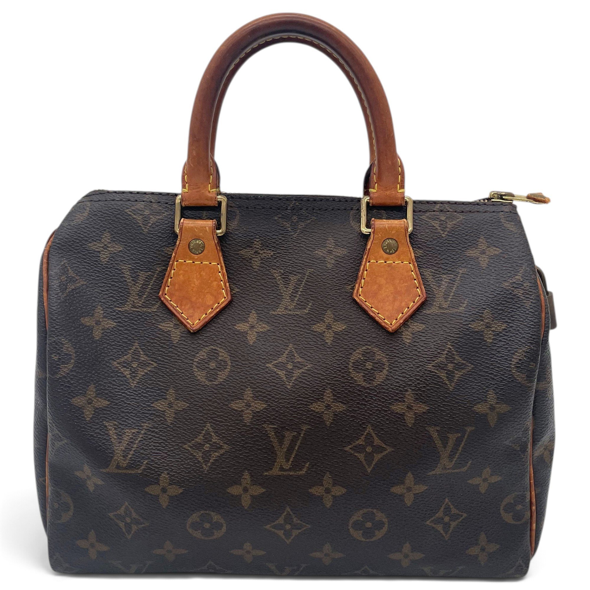 Speedy leather bowling bag