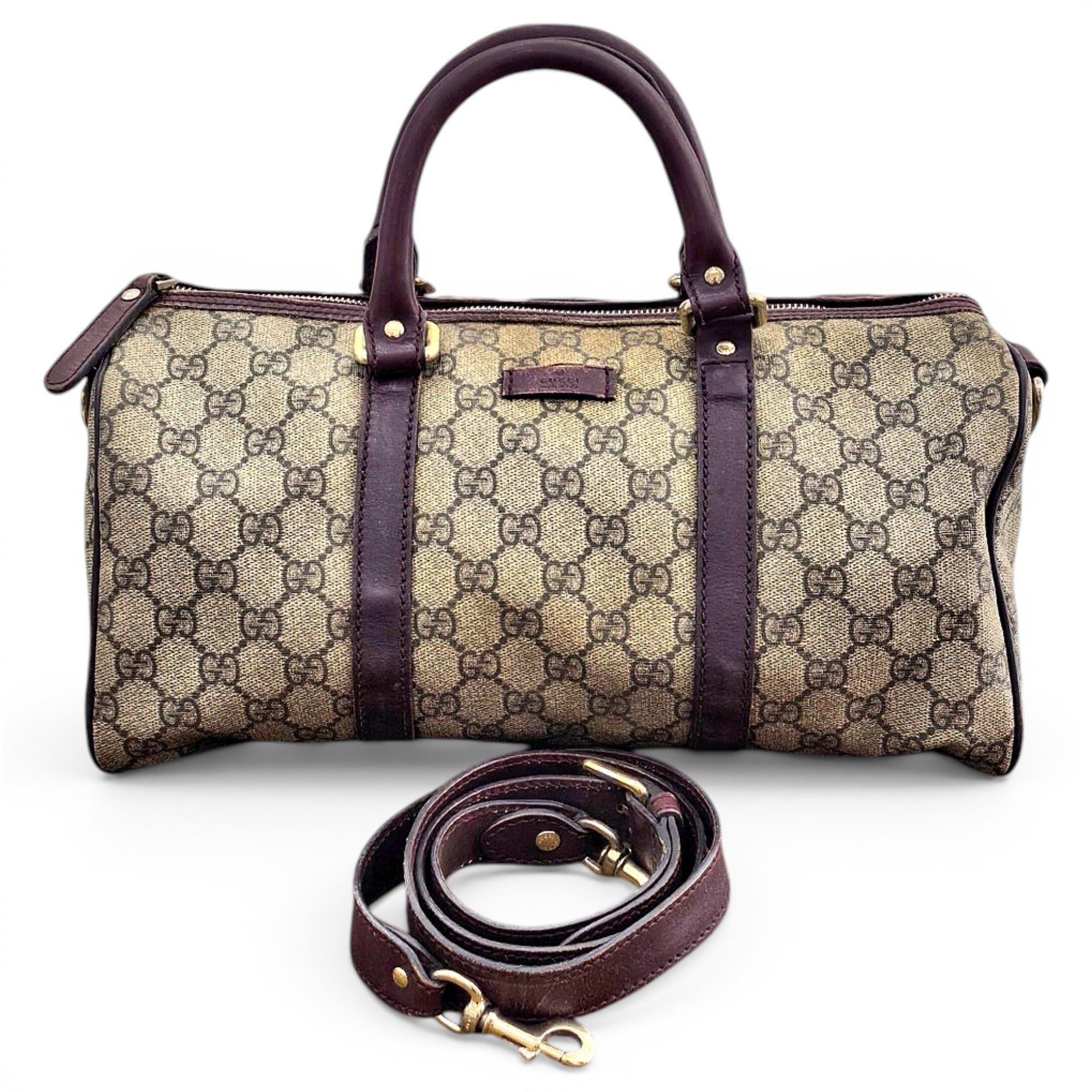 Joy leather travel bag