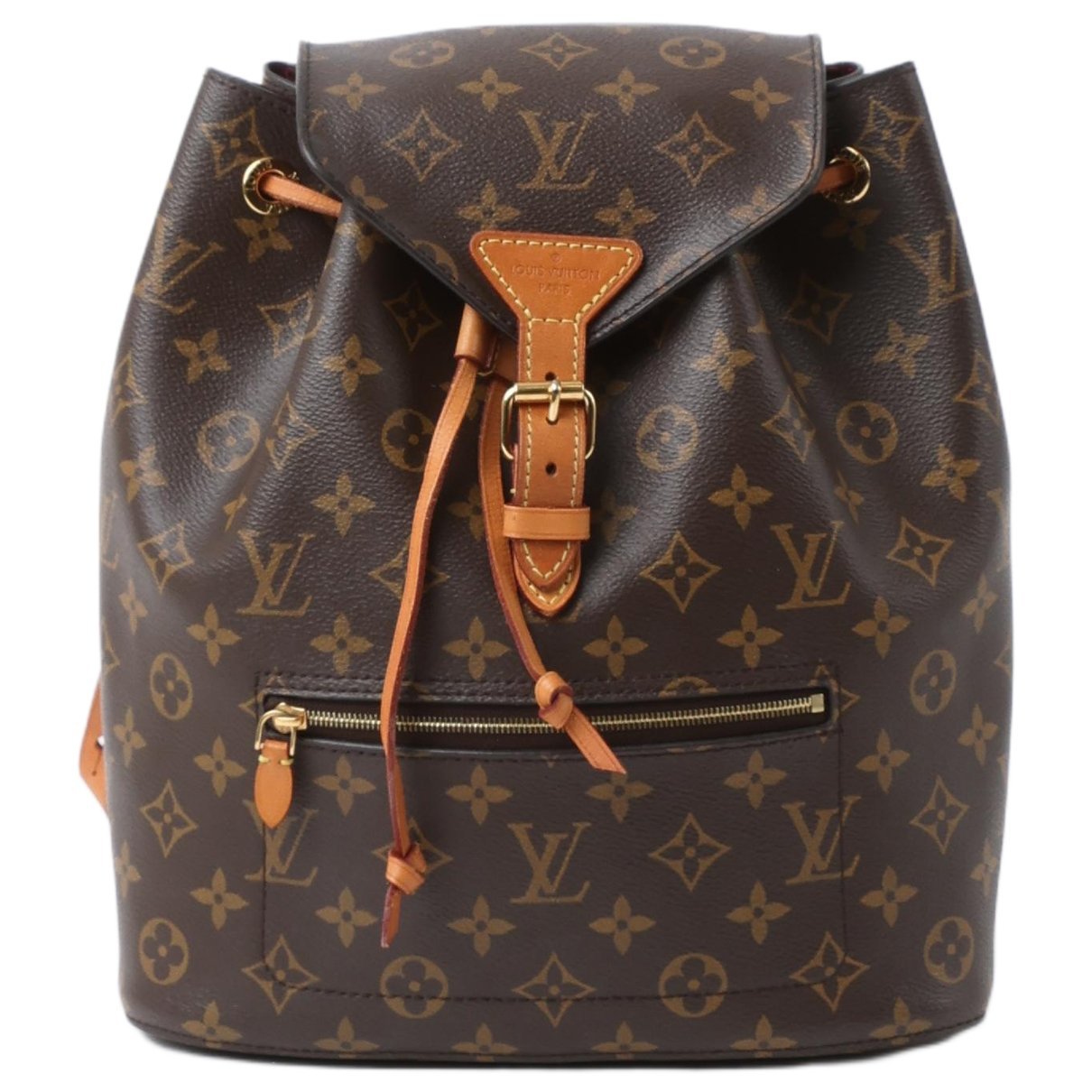 Louis Vuitton Montsouris cloth backpack