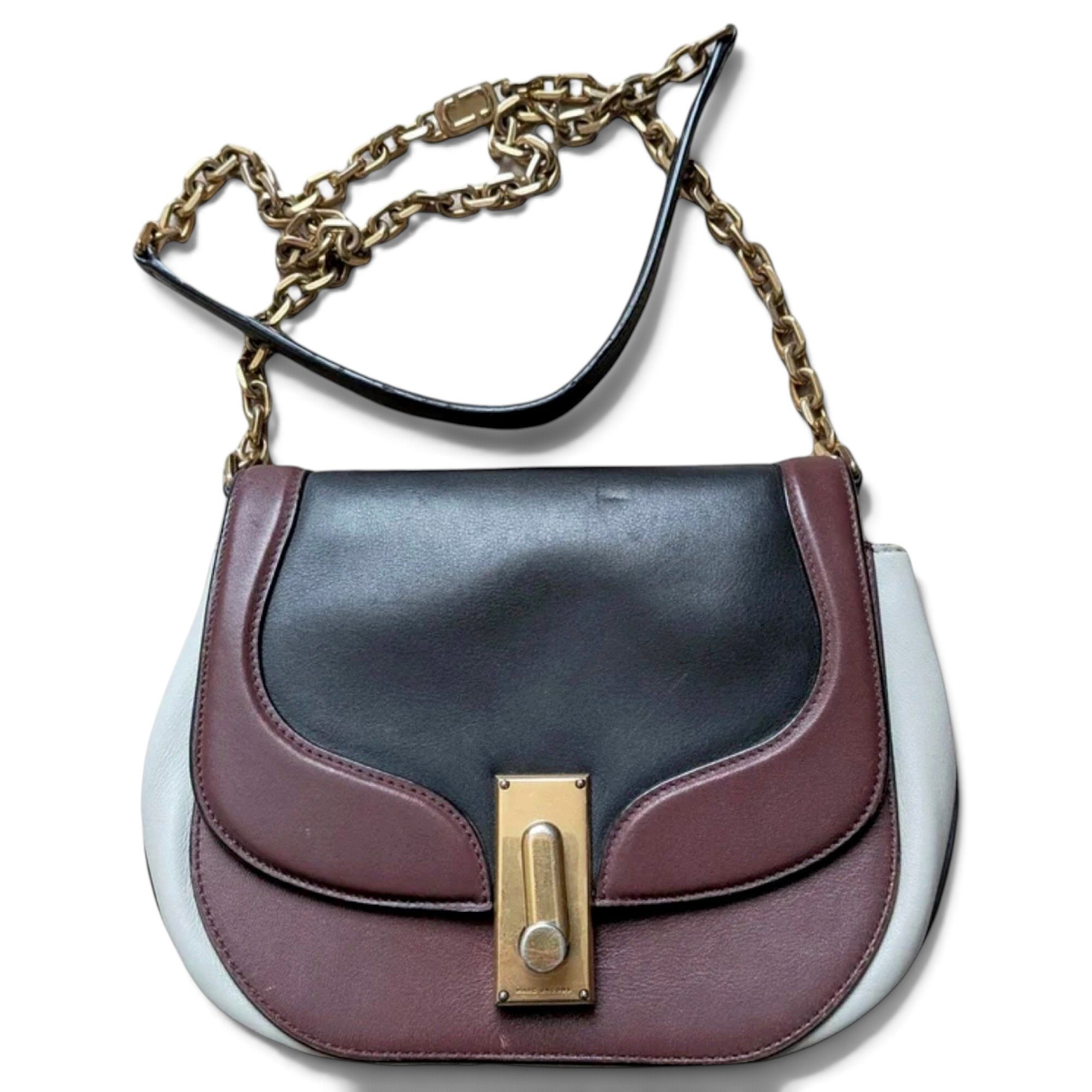 The Editor leather crossbody bag