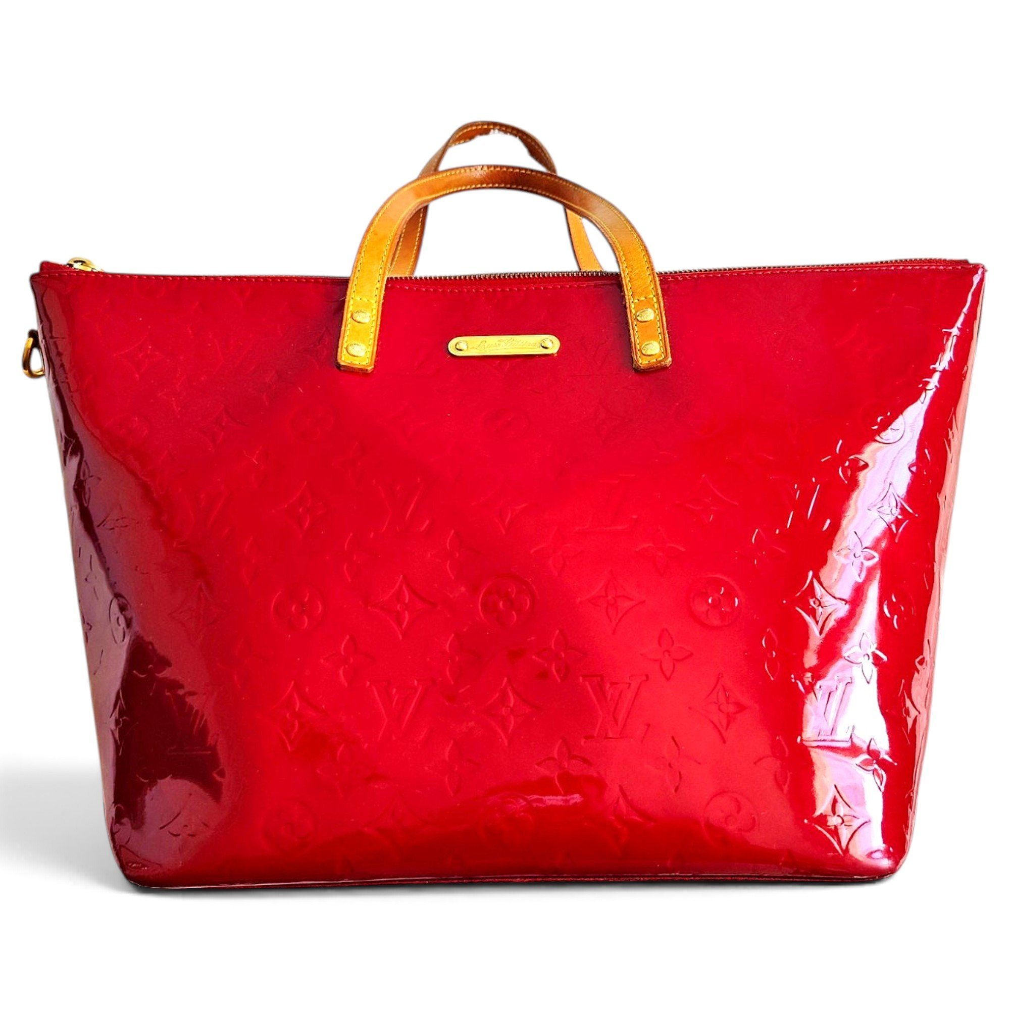 Bellevue patent leather tote