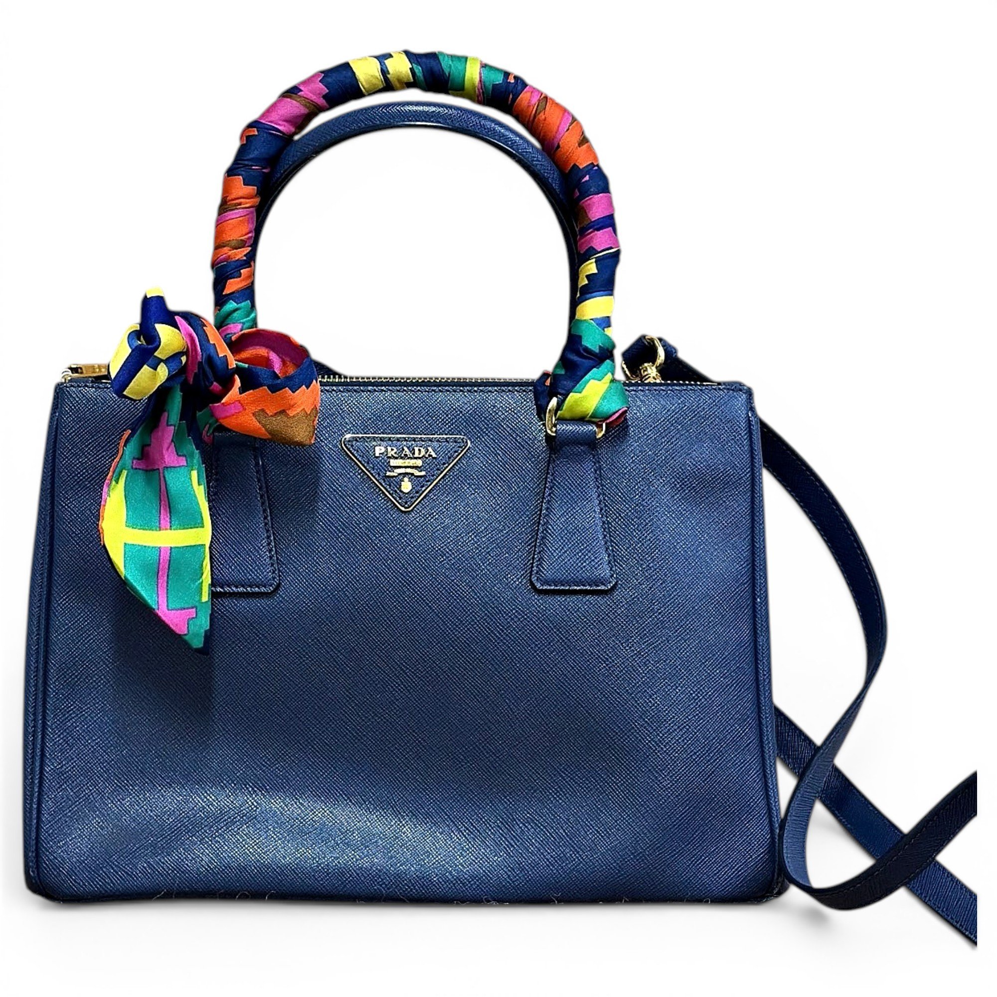Galleria leather handbag