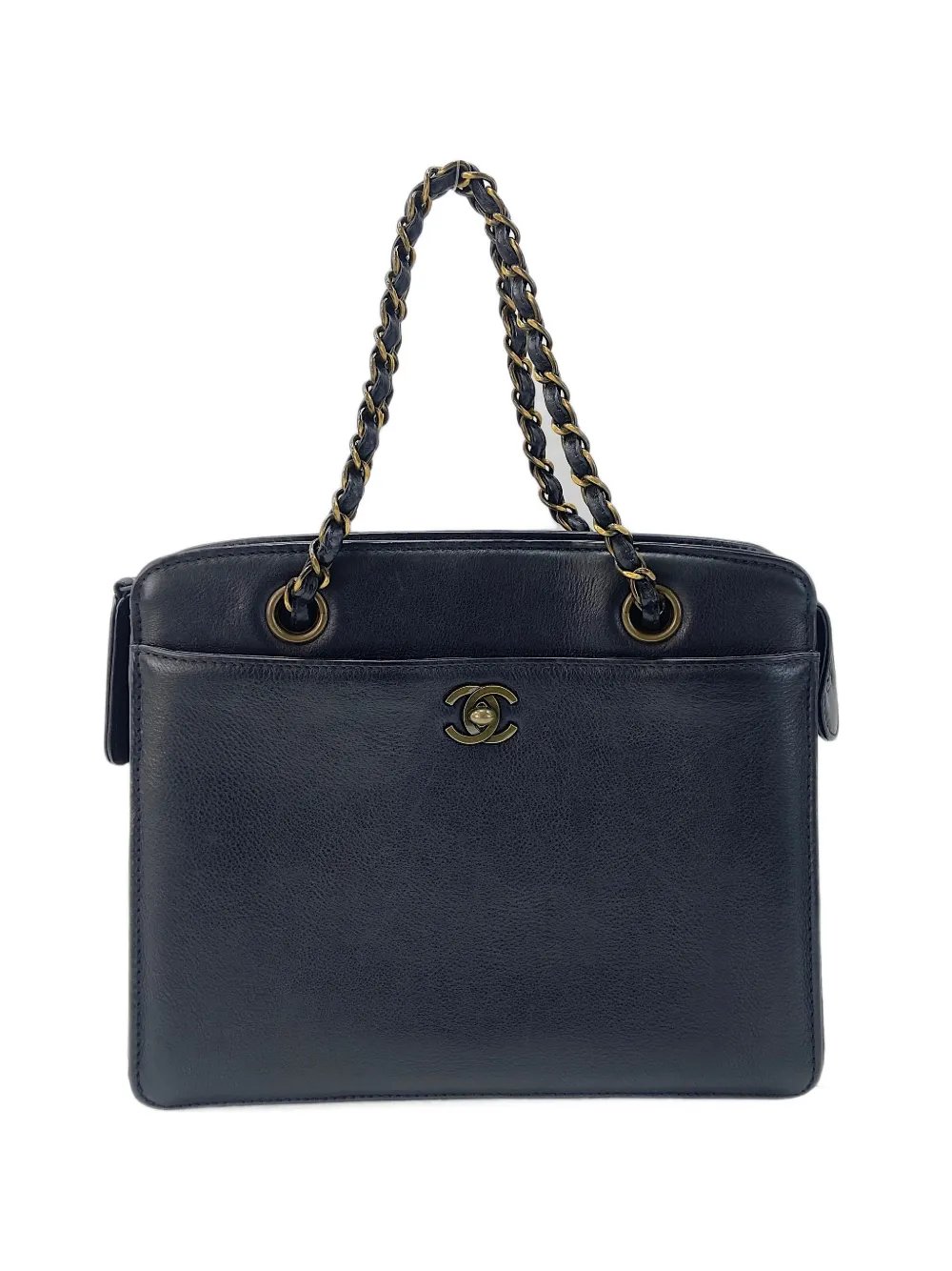 CC turn-lock handbag